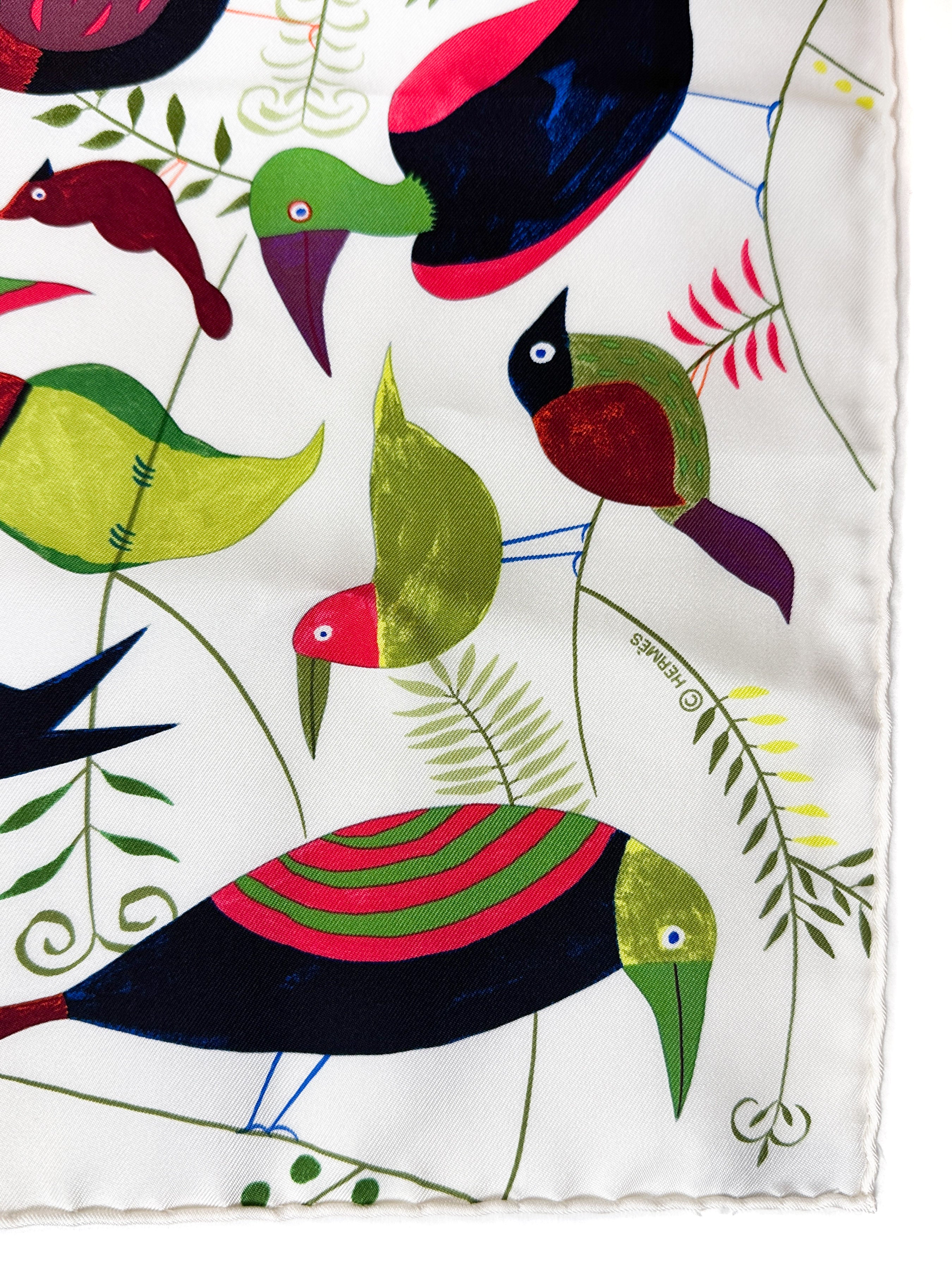 Hermès Bal des Oiseaux 90