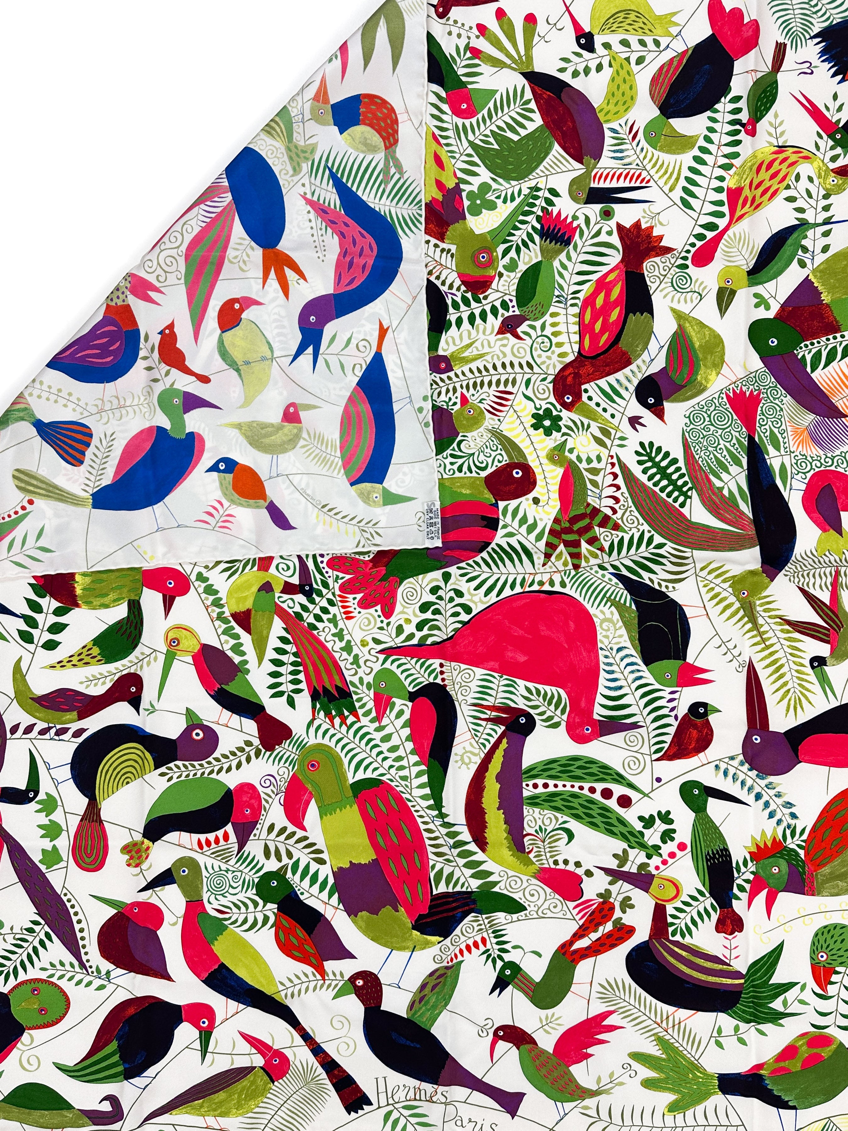 Hermès Bal des Oiseaux 90