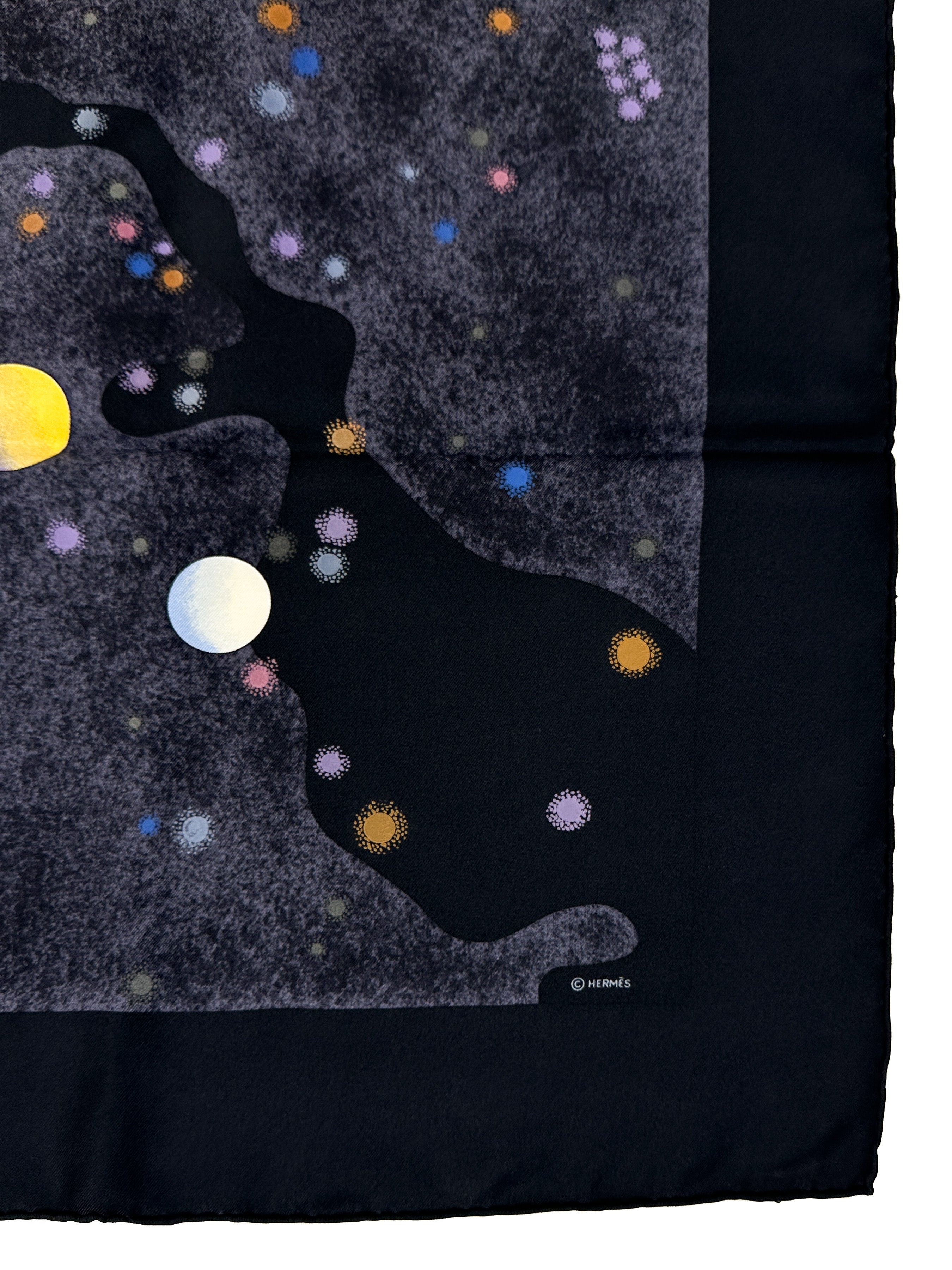 Hermès Limited Edition Glow In The Dark La Voie Lactée 90