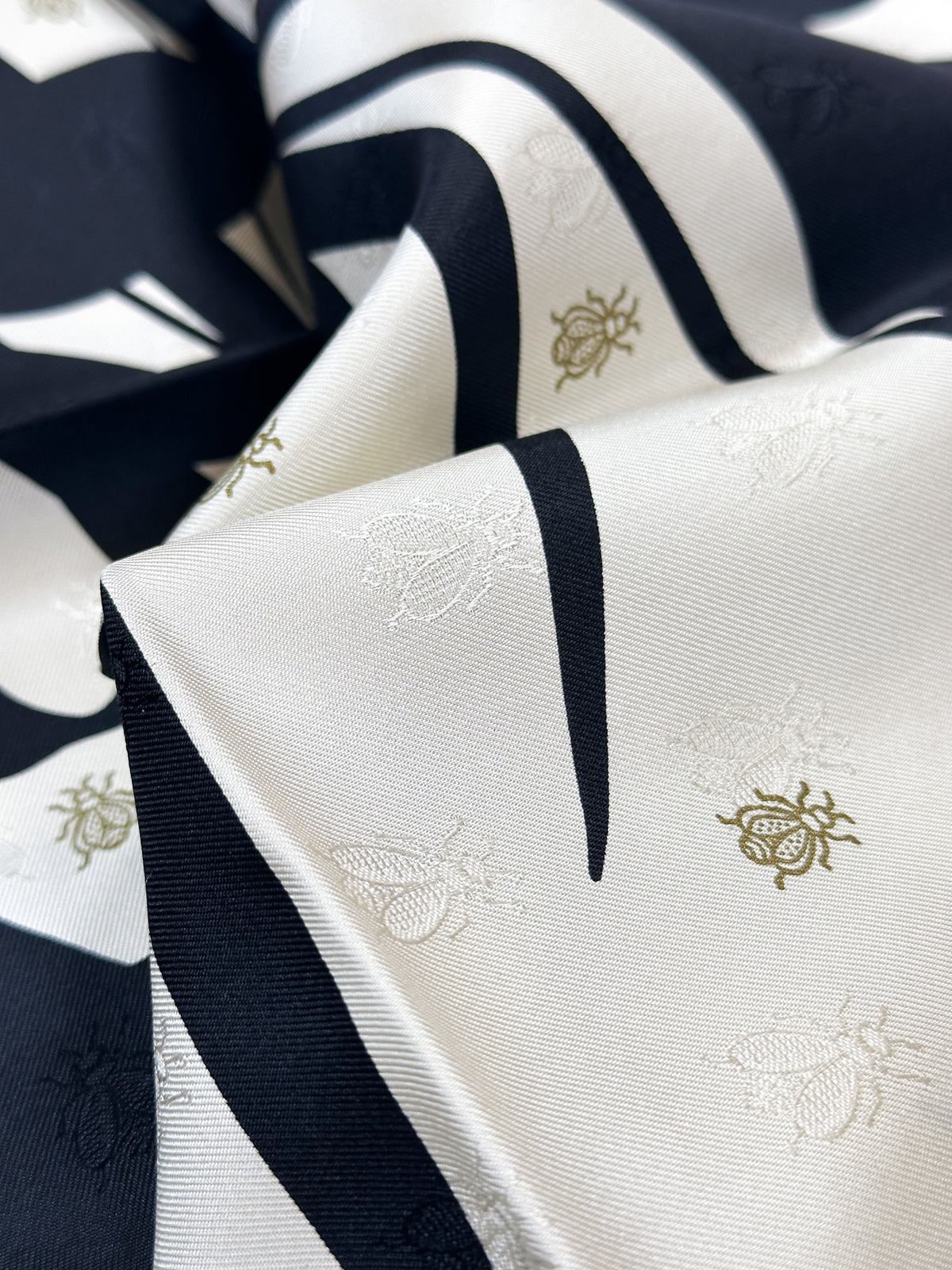 Hermès Bouquet Final Jacquard With Leather Tassel 90