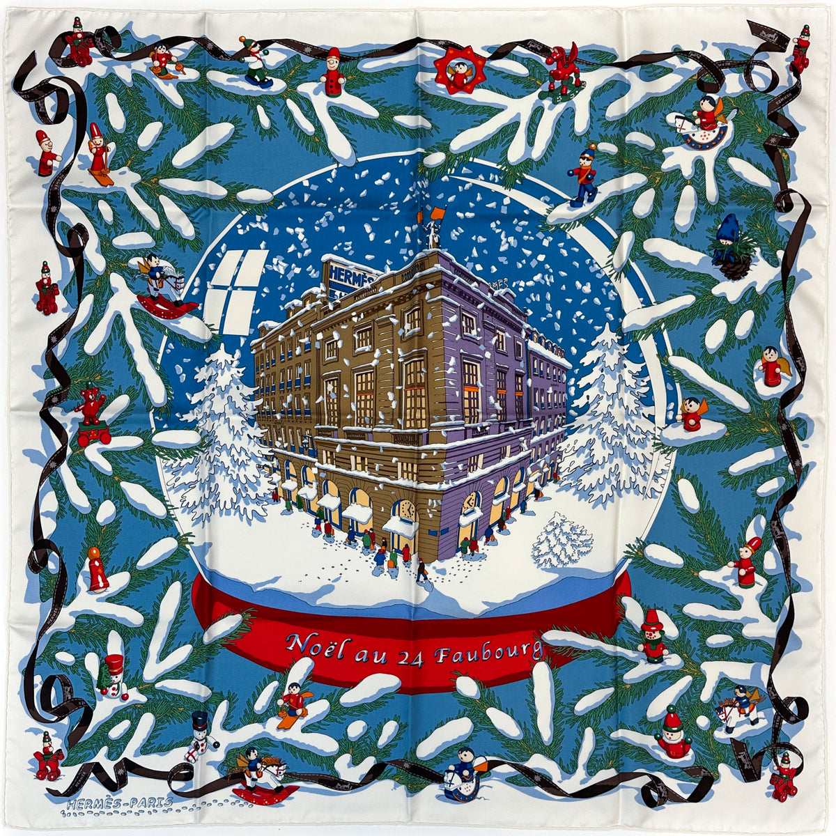 Hermès Noël au 24 Faubourg 90