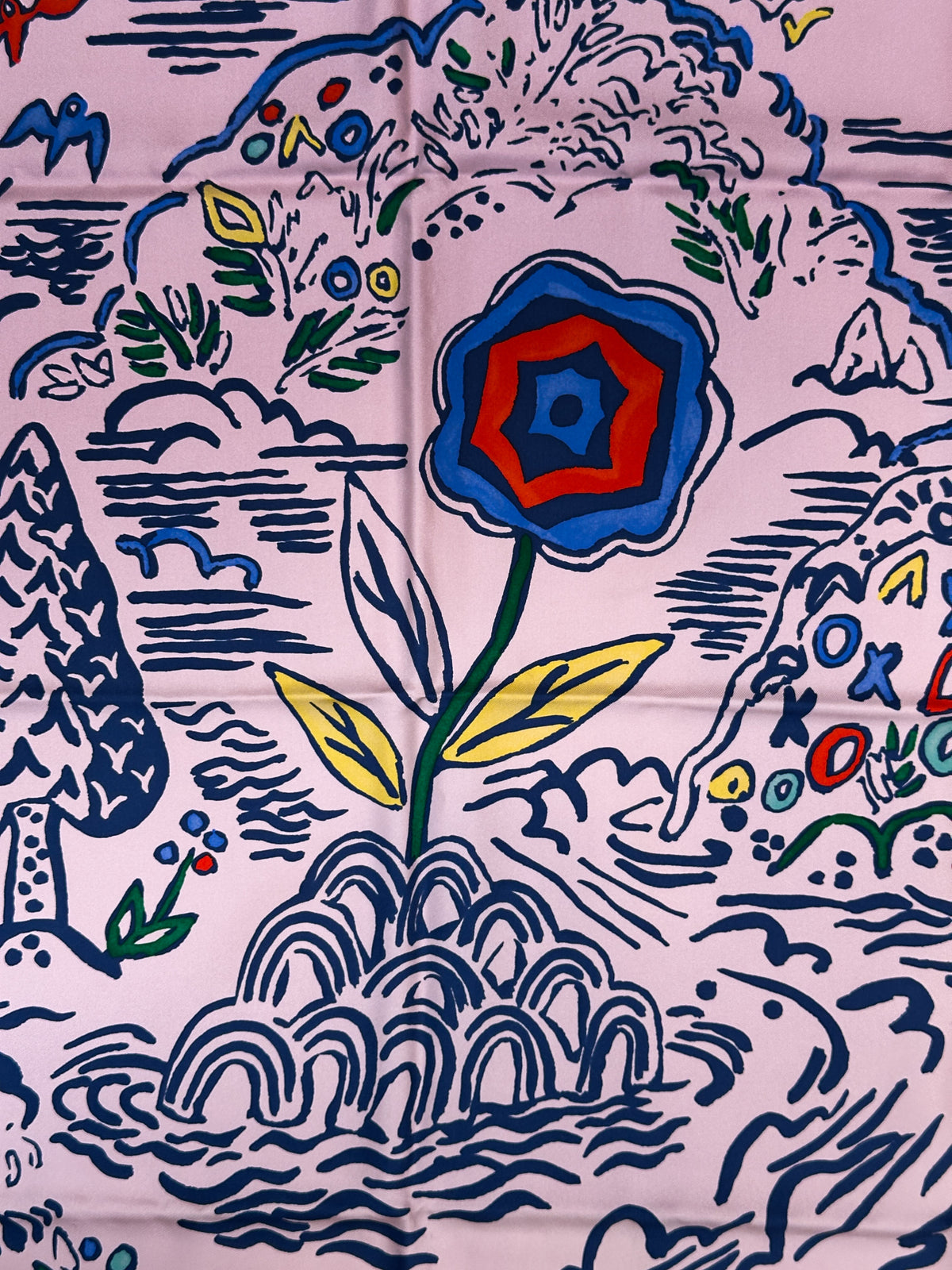 Hermès Isola di Primavera 90