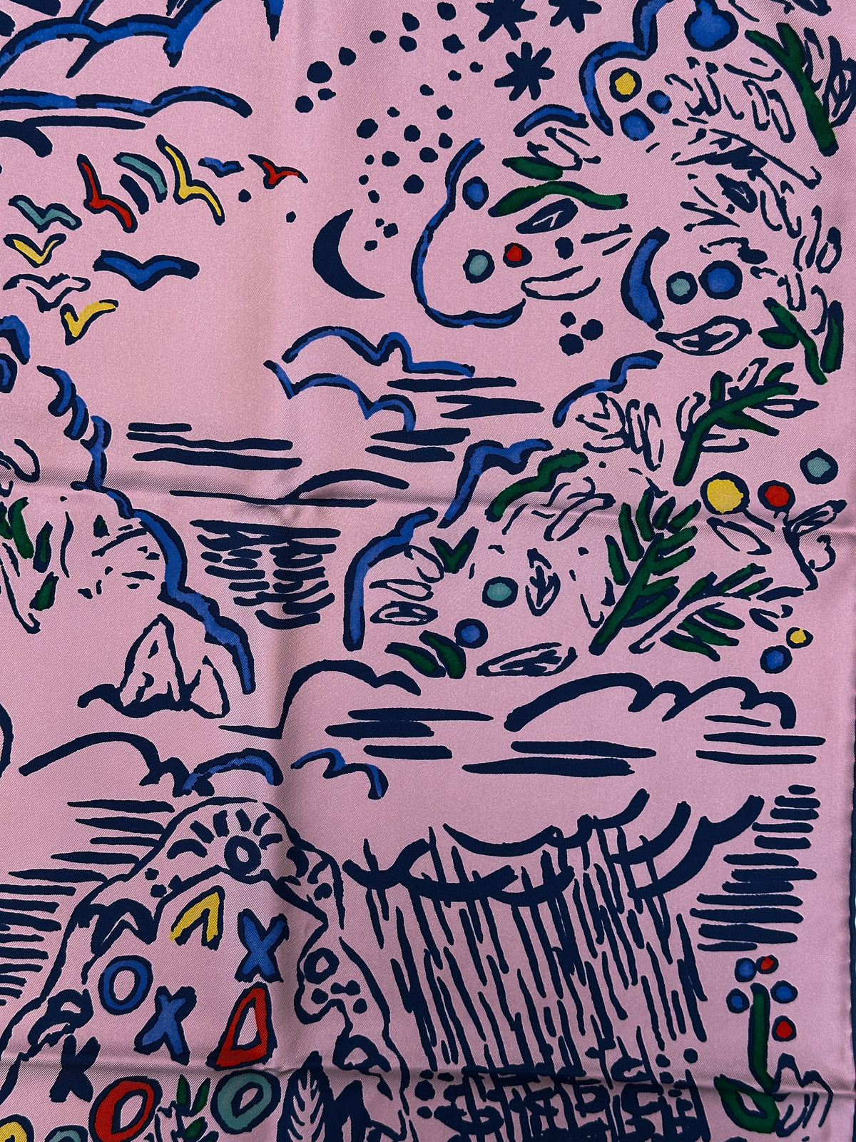 Hermès Isola di Primavera 90