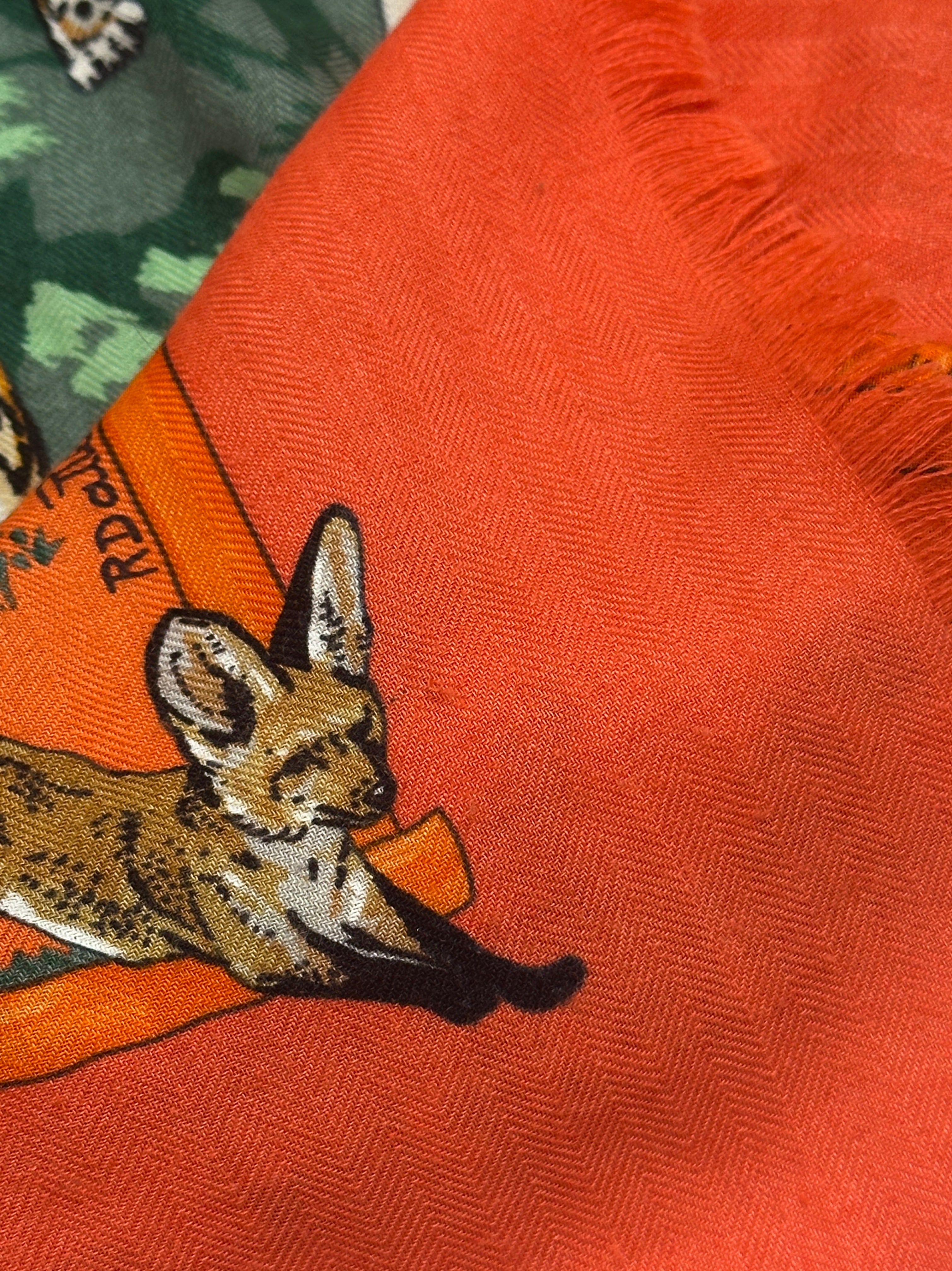 Hermès Tendresse Féline Cashmere 90