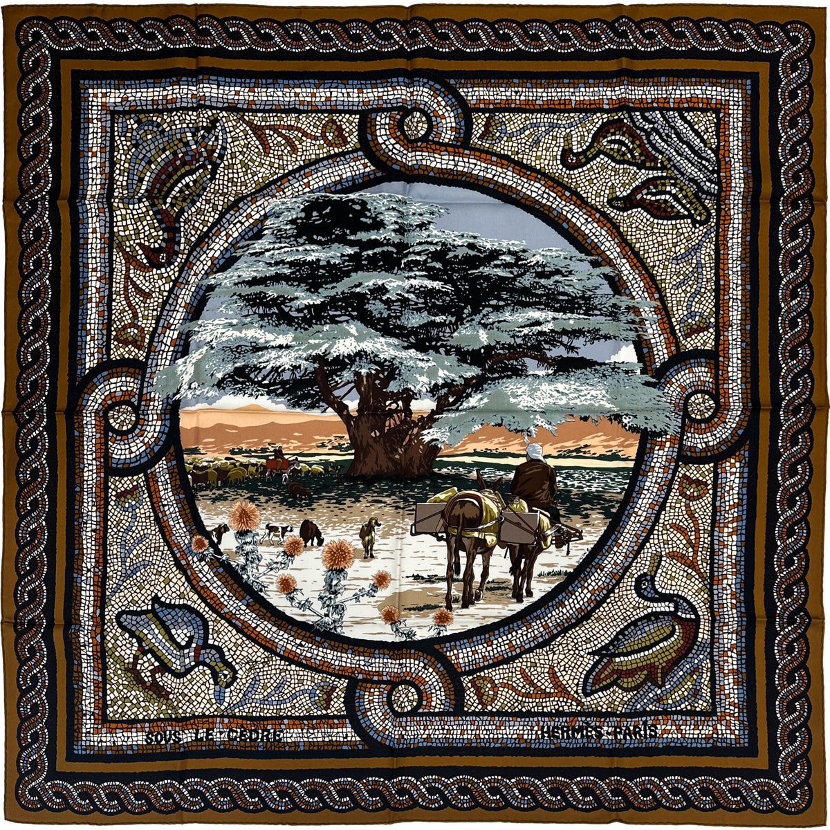 Hermès Sous Le Cèdre 90
