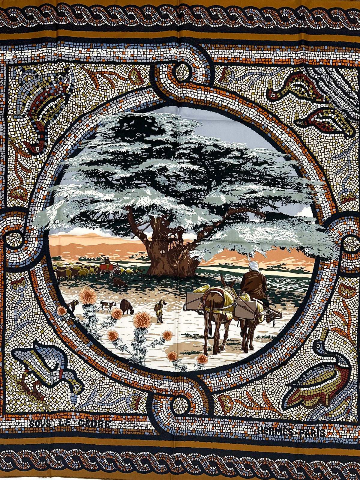Hermès Sous Le Cèdre 90