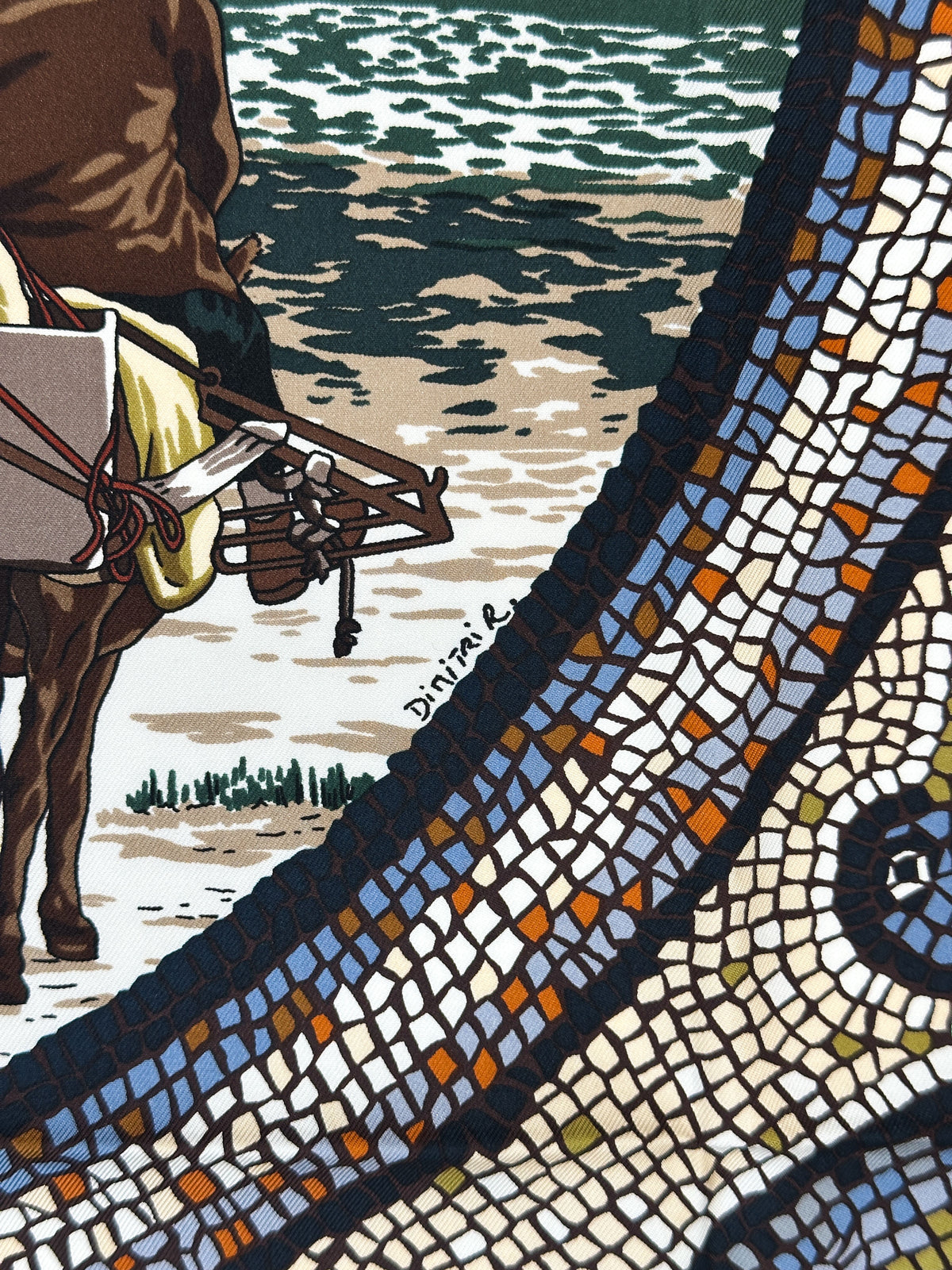 Hermès Sous Le Cèdre 90