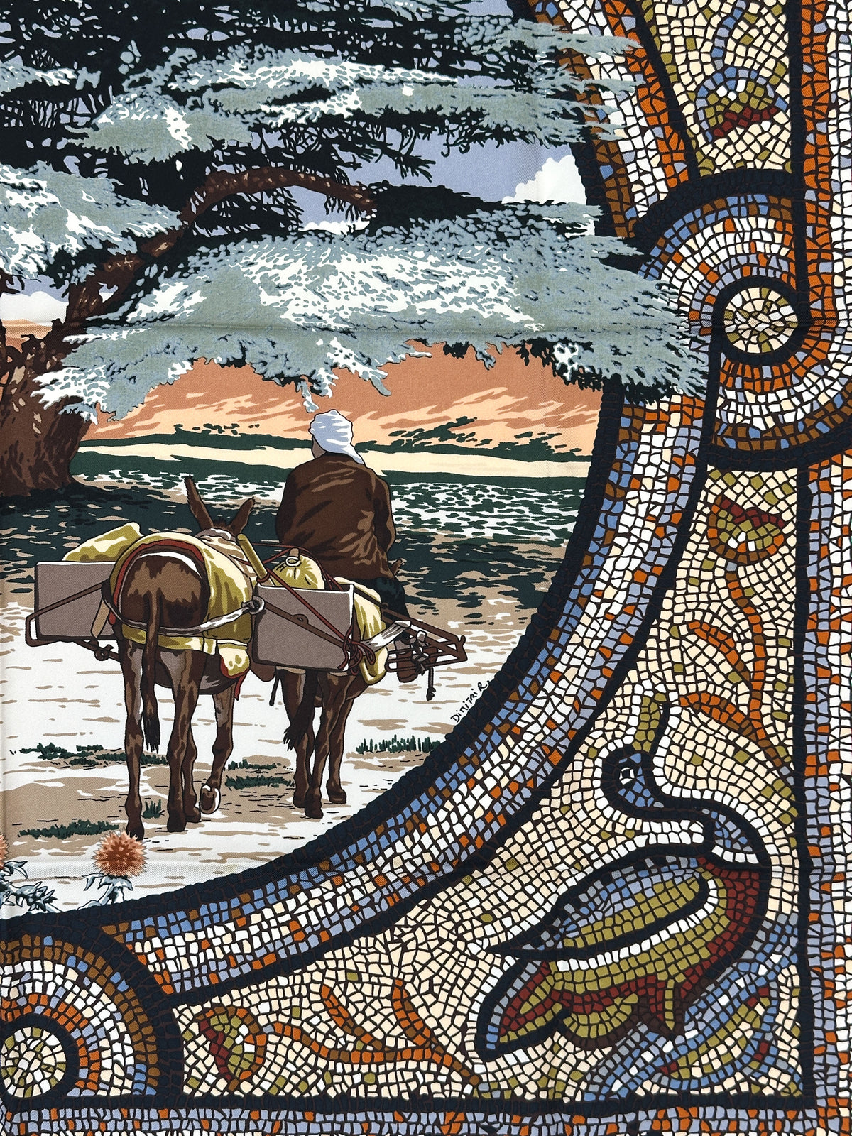Hermès Sous Le Cèdre 90