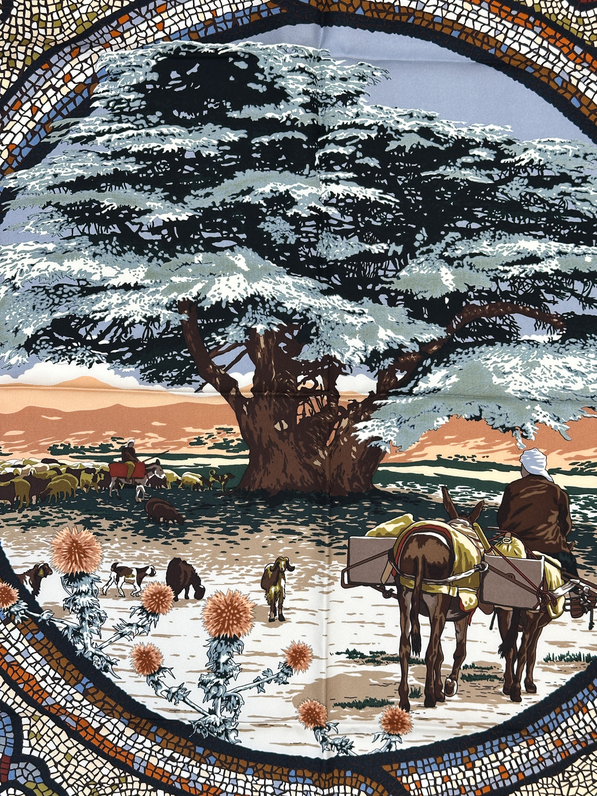 Hermès Sous Le Cèdre 90