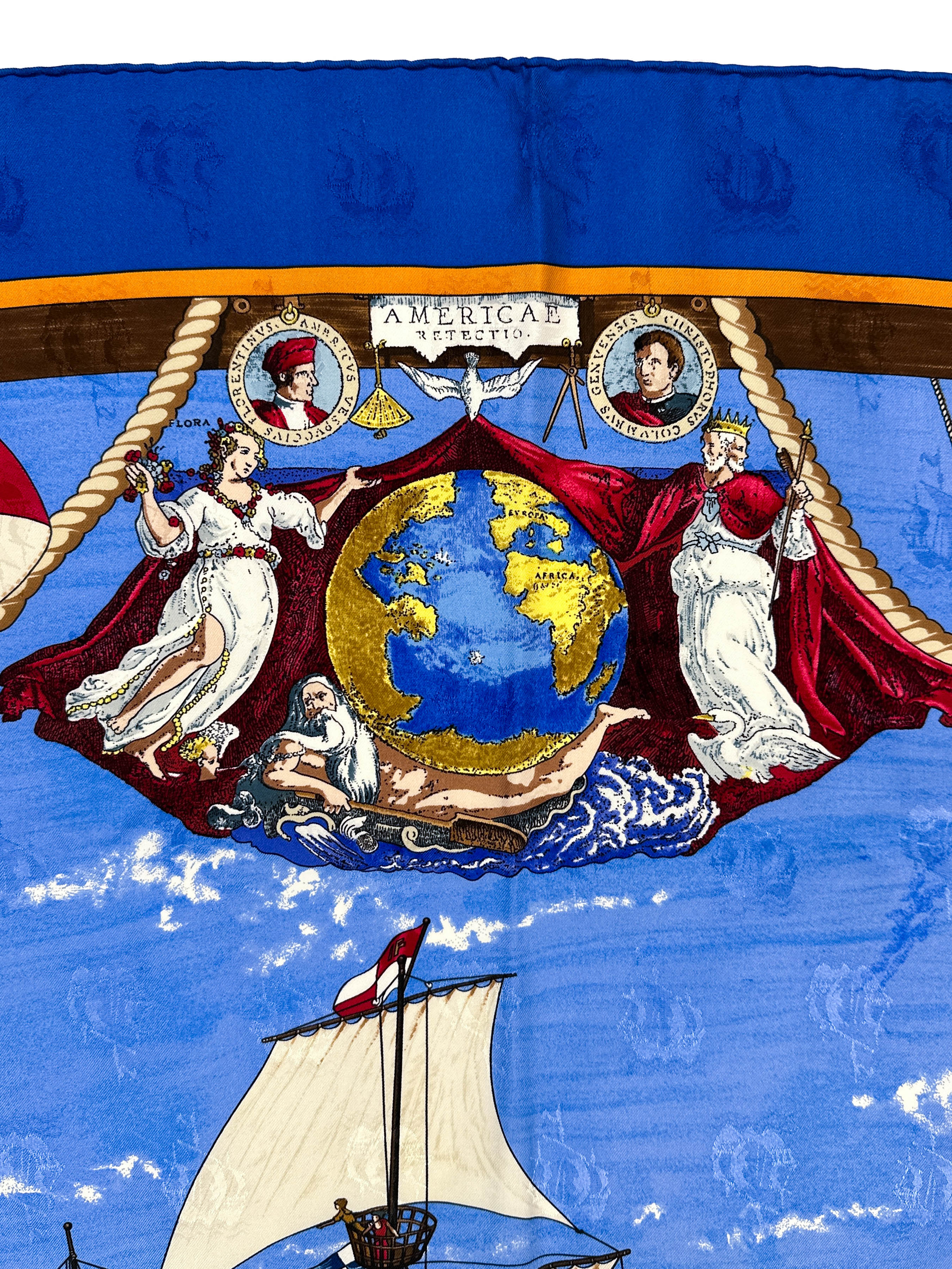 Hermès Christoph Colomb Jacquard 90