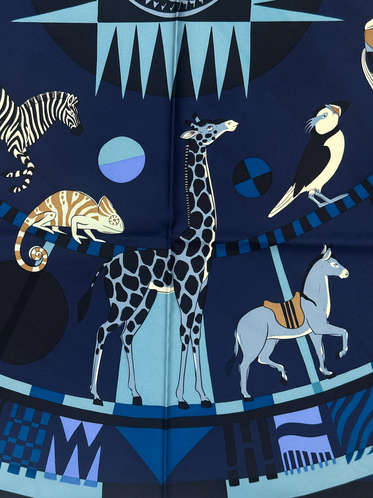 Hermès Le Carrousel du Tigre Royal 90