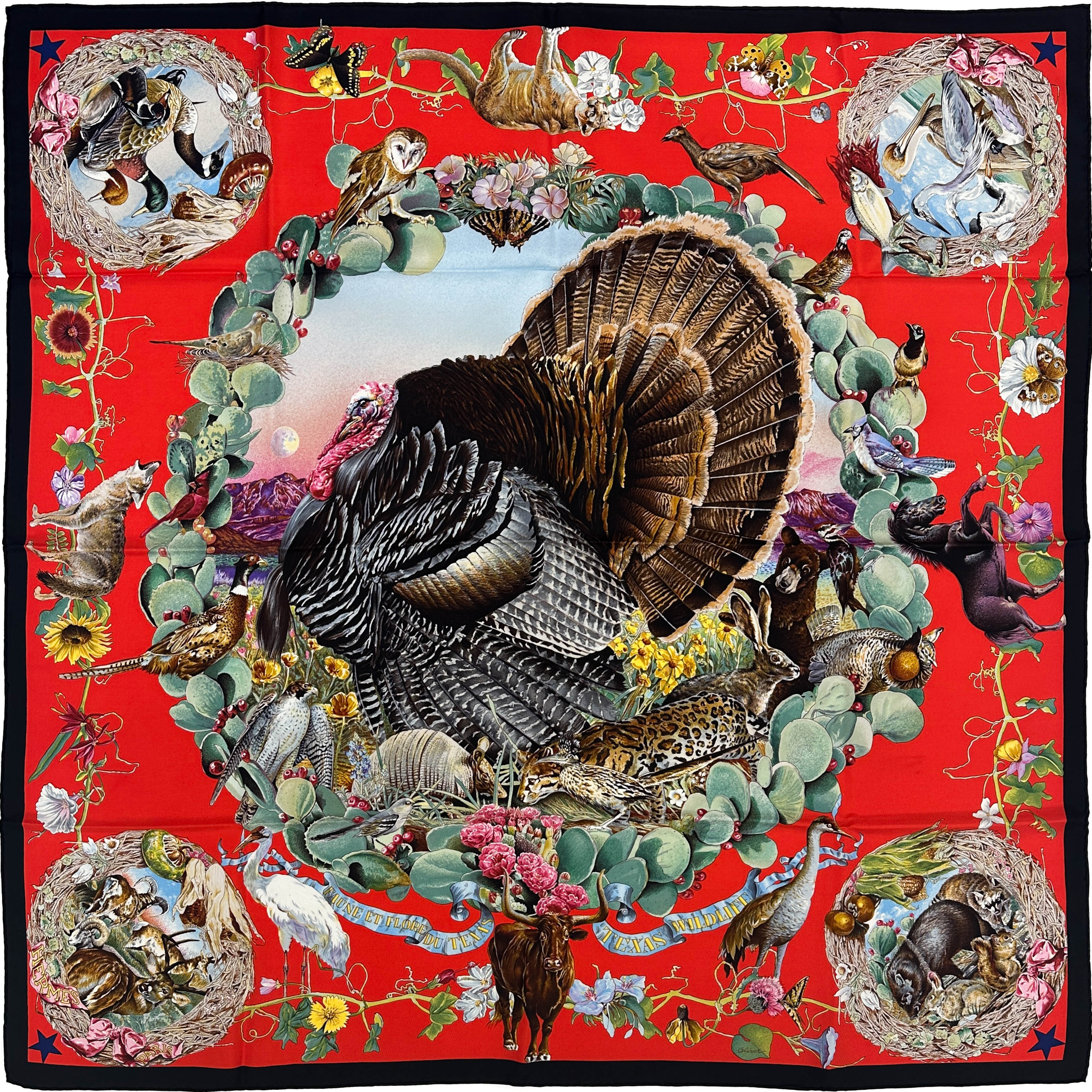 Hermès Faune et Flore du Texas 90