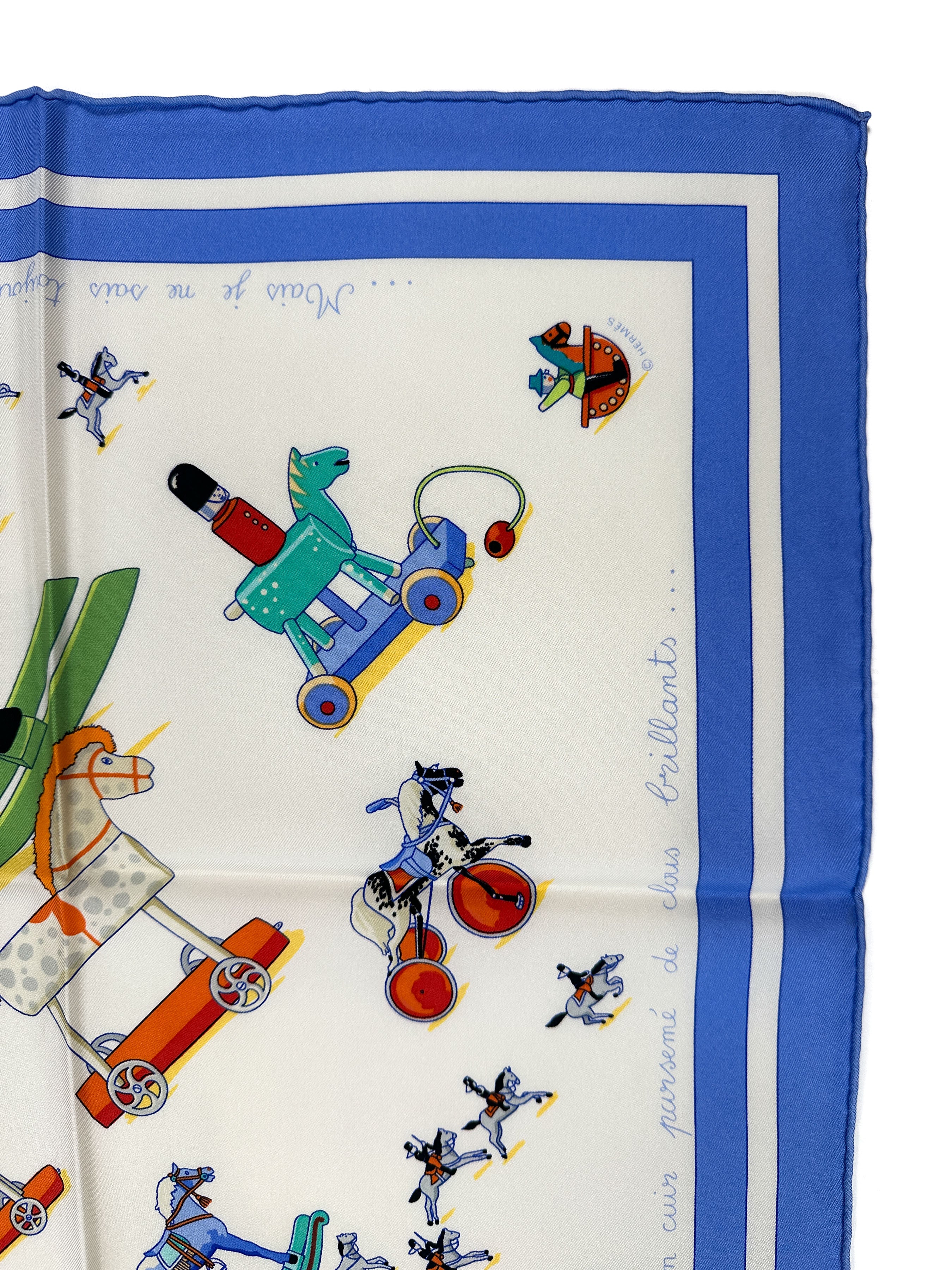 Hermès Special Edition 2002 Association Theodora Raconte-Moi le Cheval 90