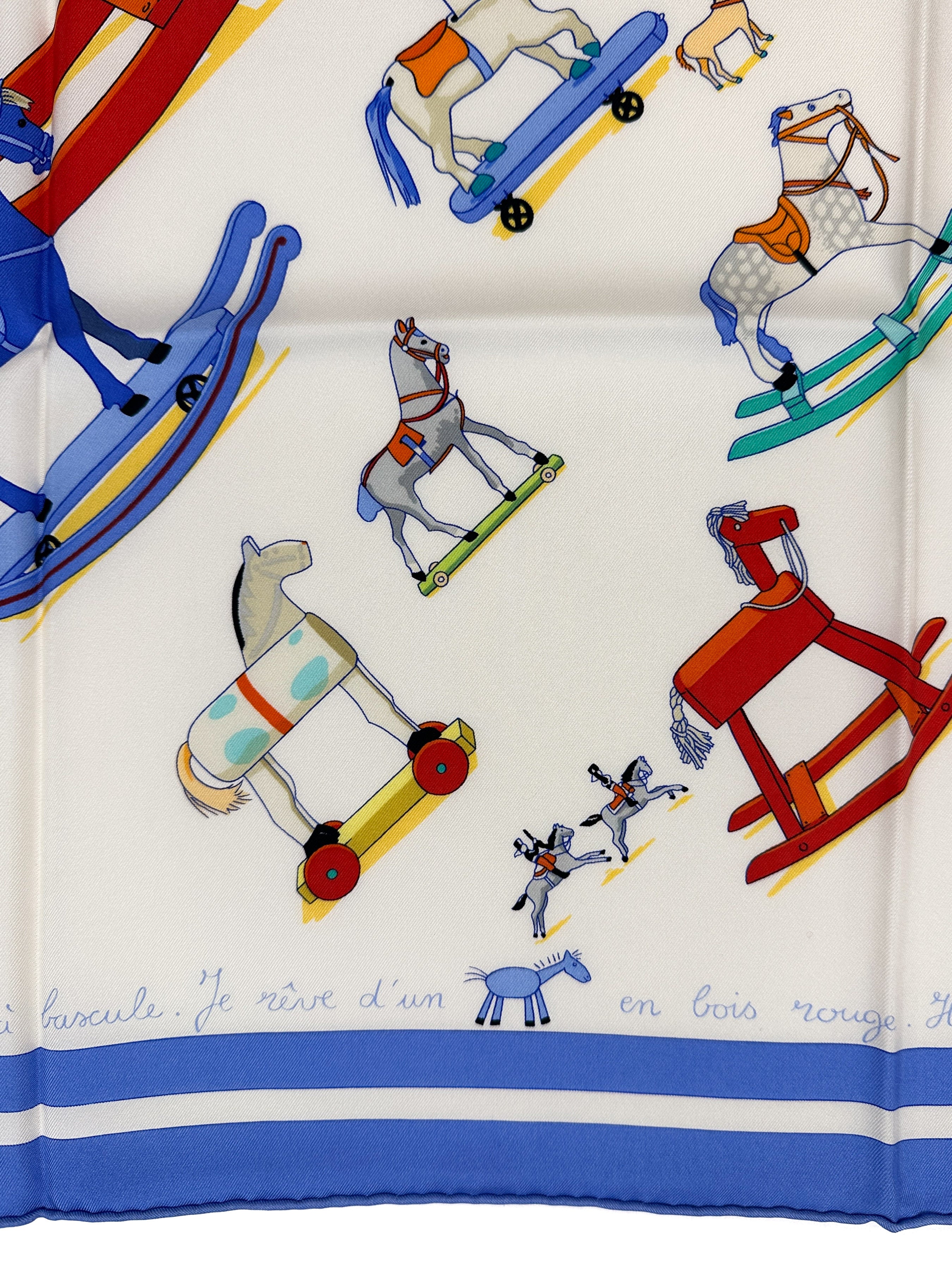 Hermès Special Edition 2002 Association Theodora Raconte-Moi le Cheval 90