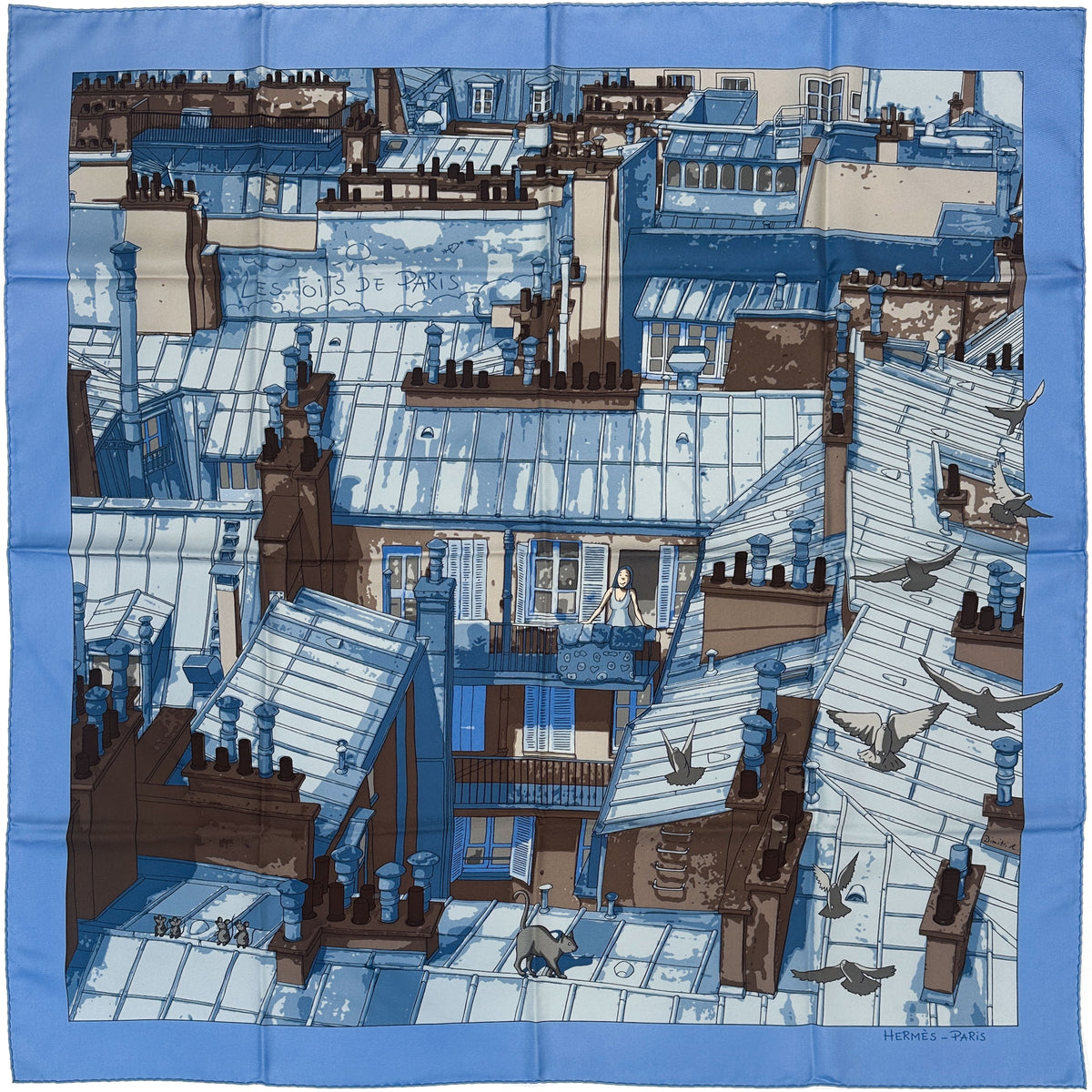 Hermès Les Toits de Paris 90