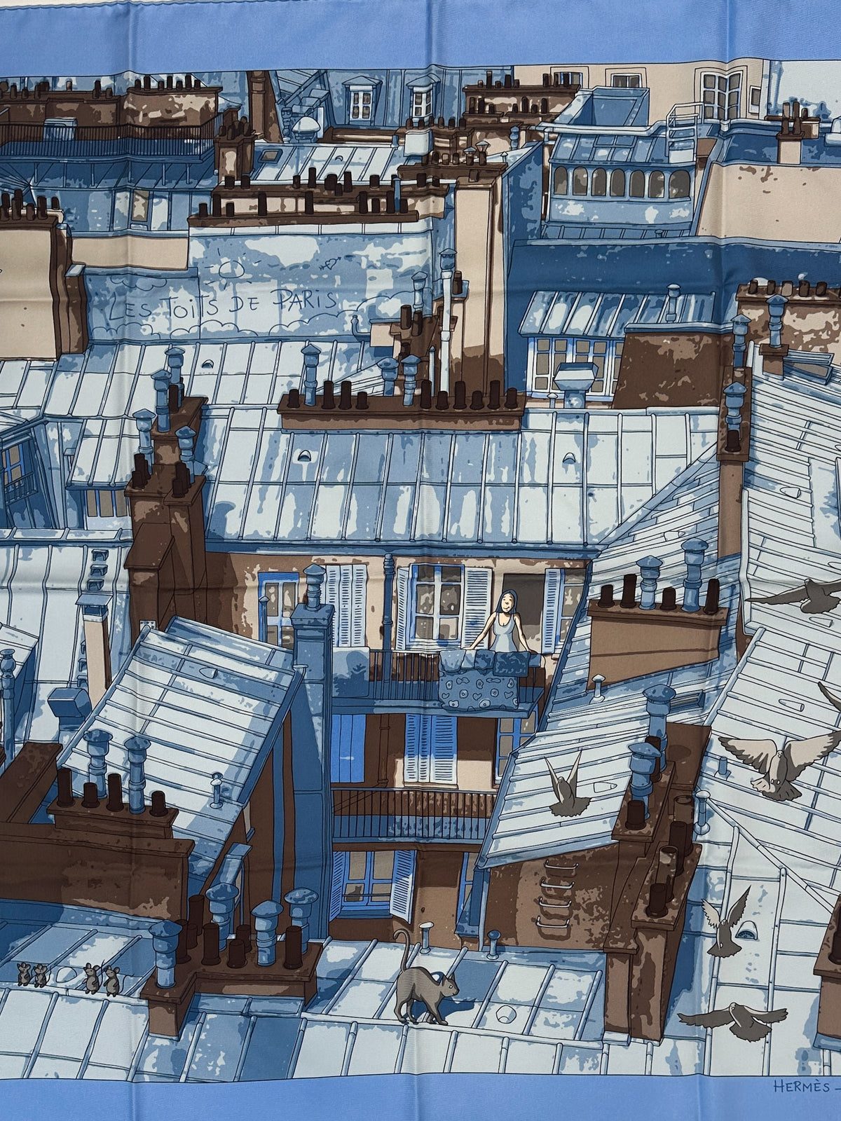 Hermès Les Toits de Paris 90