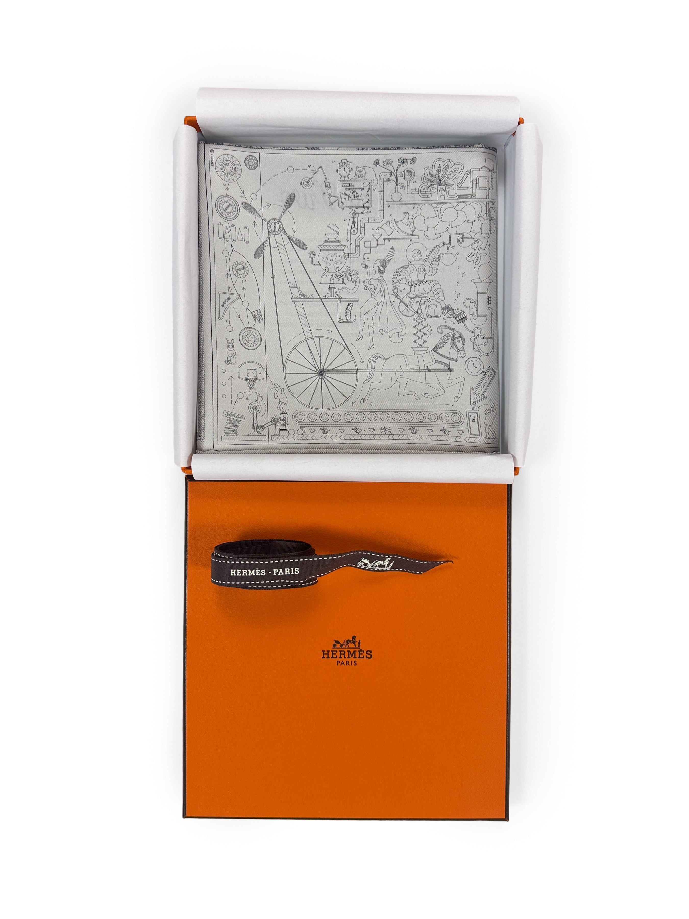 Hermès 16 Carres Double Face 65