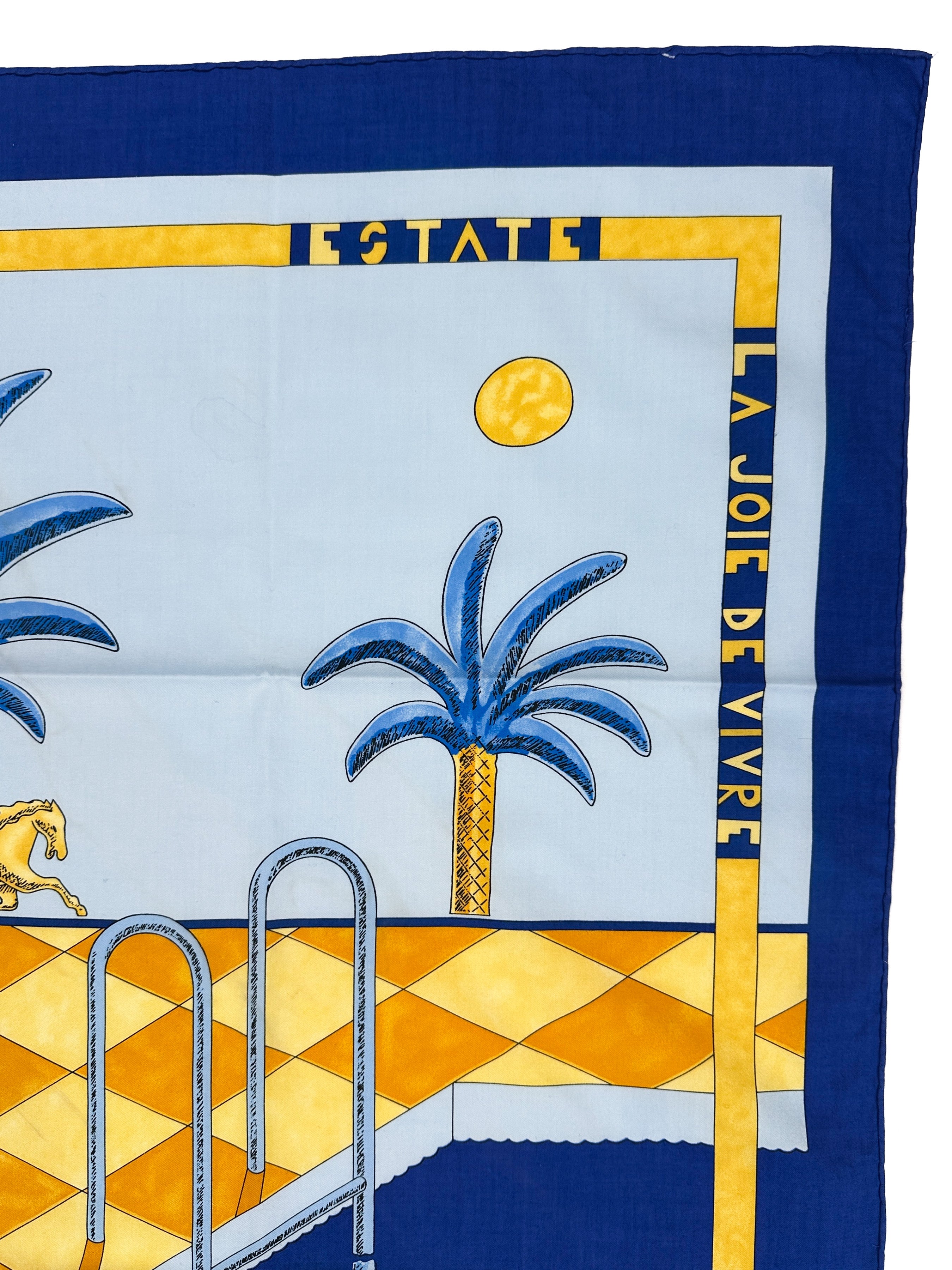 Hermès La Joie de Vivre Cotton 70