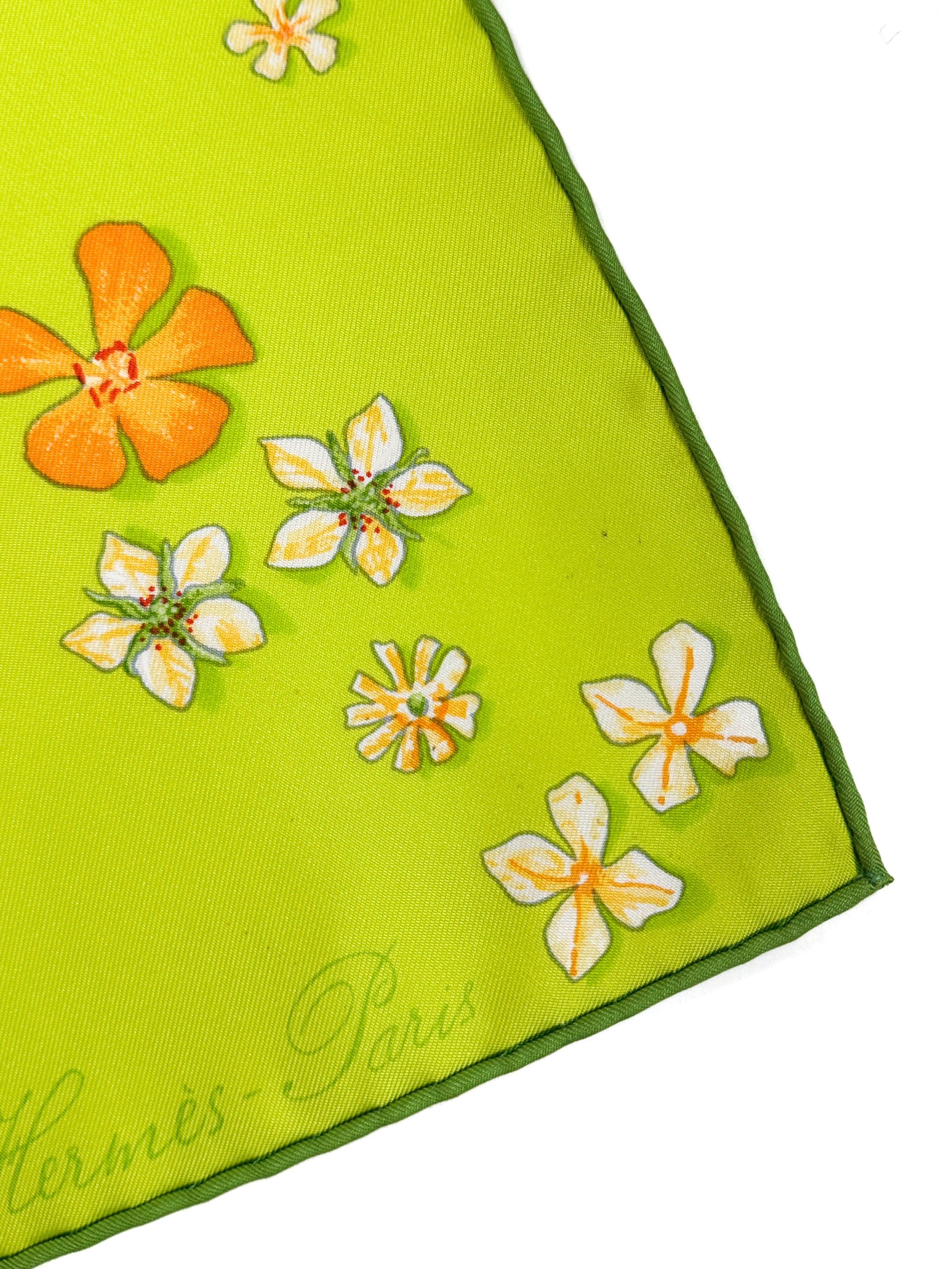 Hermès Flower Power 90