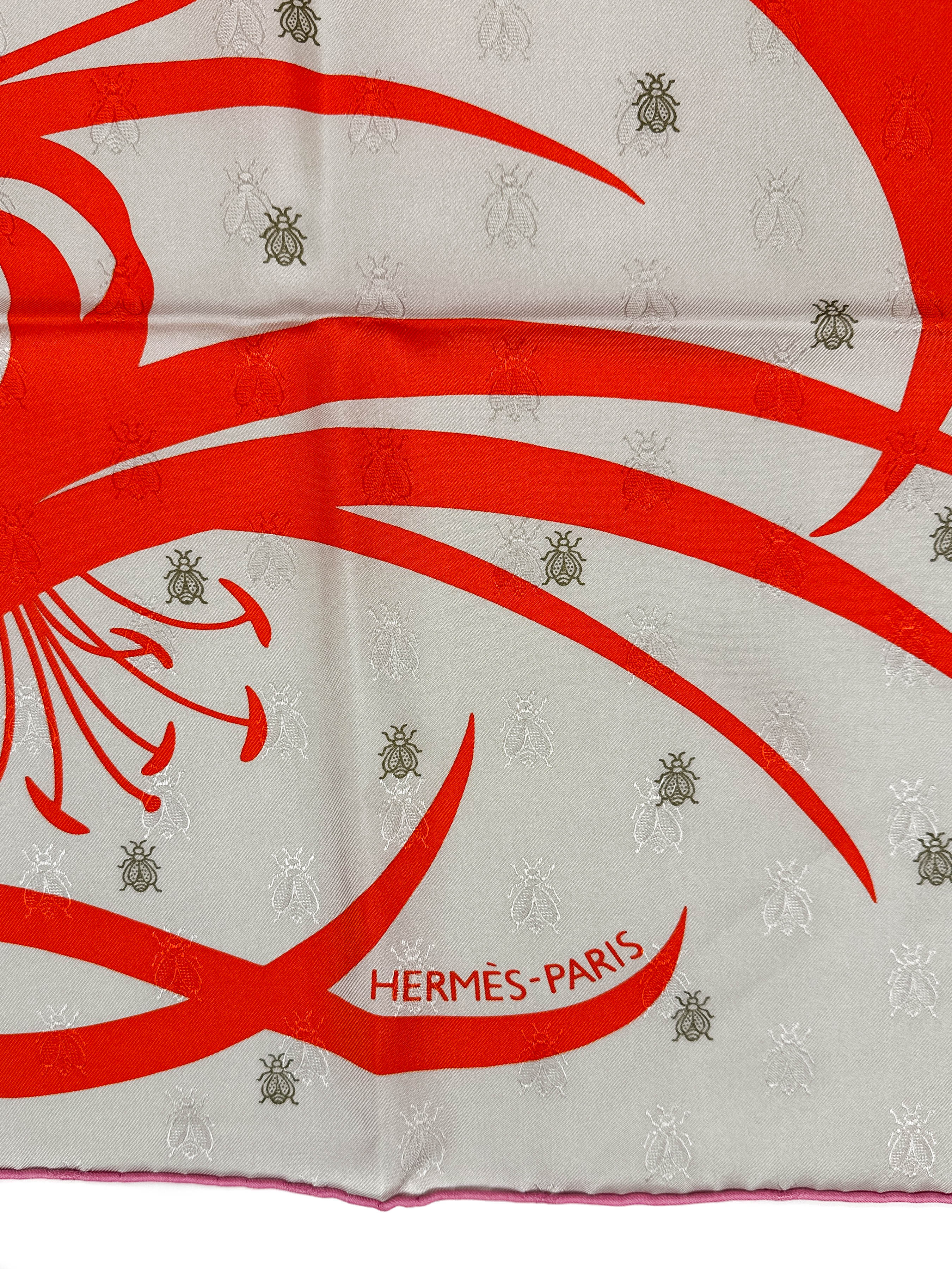 Hermès Bouquet Final With Leather Tassel 90