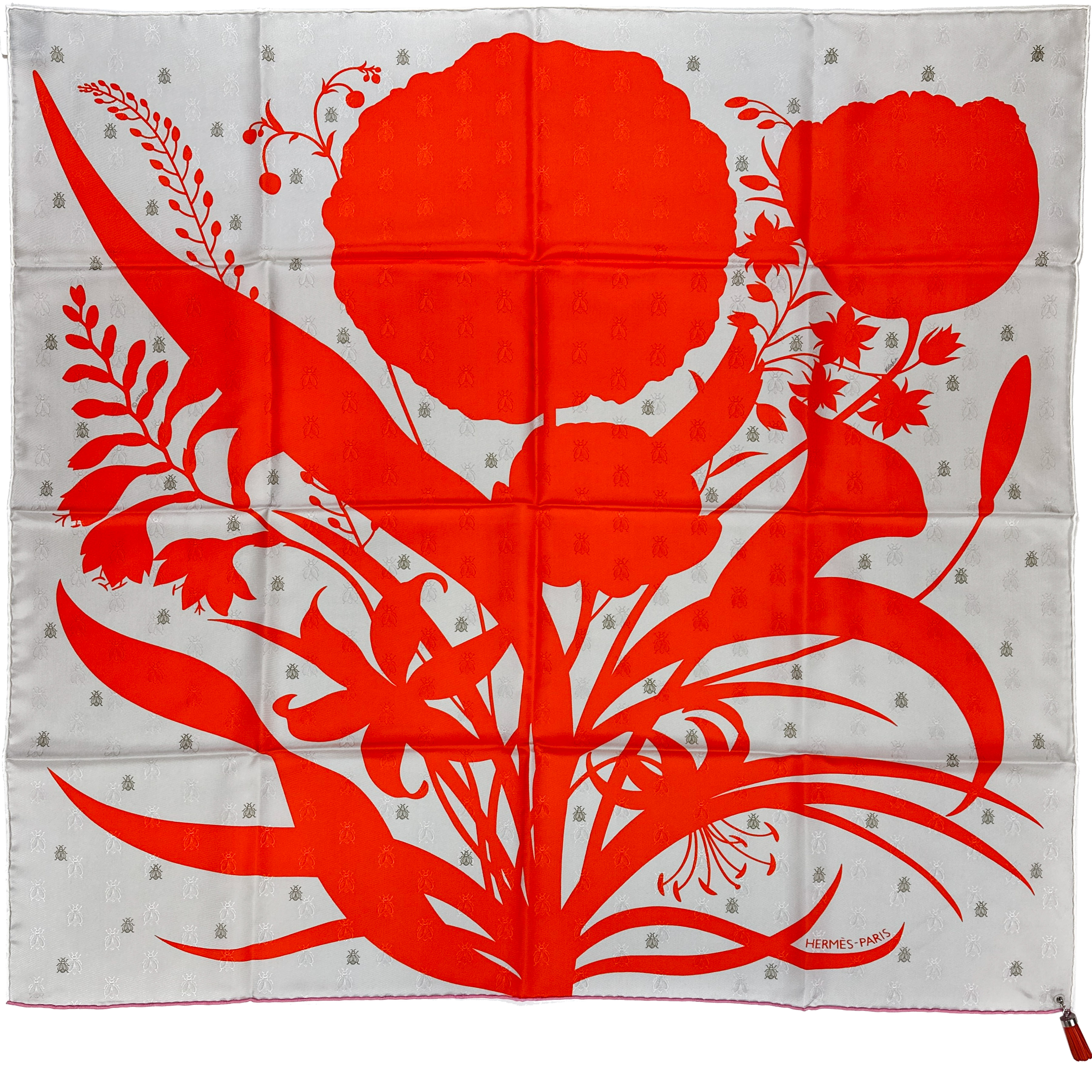 Hermès Bouquet Final With Leather Tassel 90