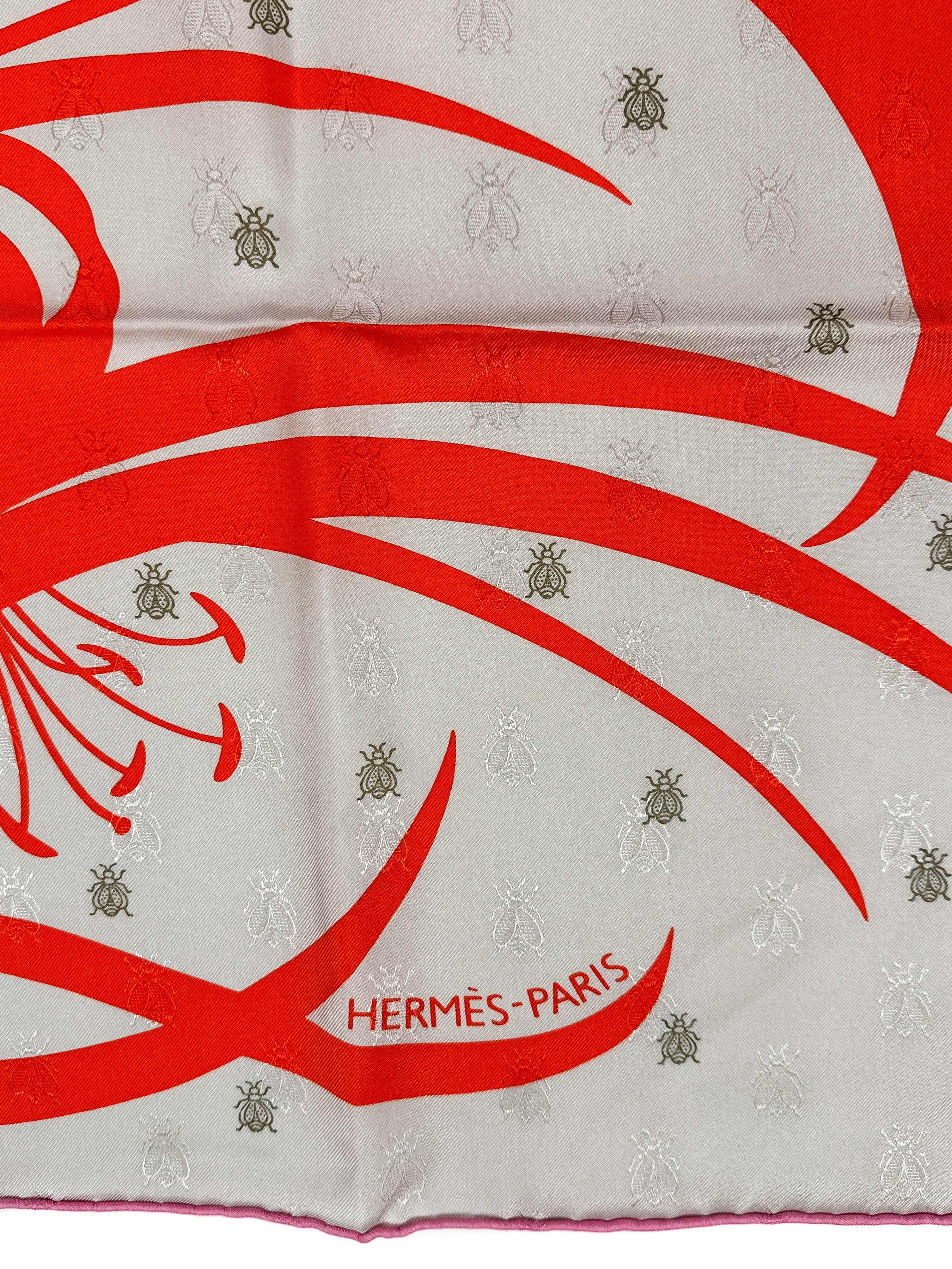 Hermès Bouquet Final With Leather Tassel 90