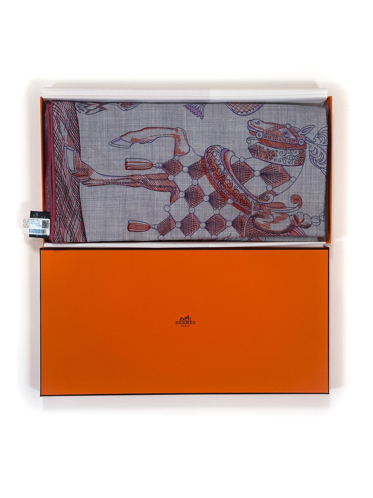 Hermès Della Cavalleria Favolosa Cashmere Silk 140