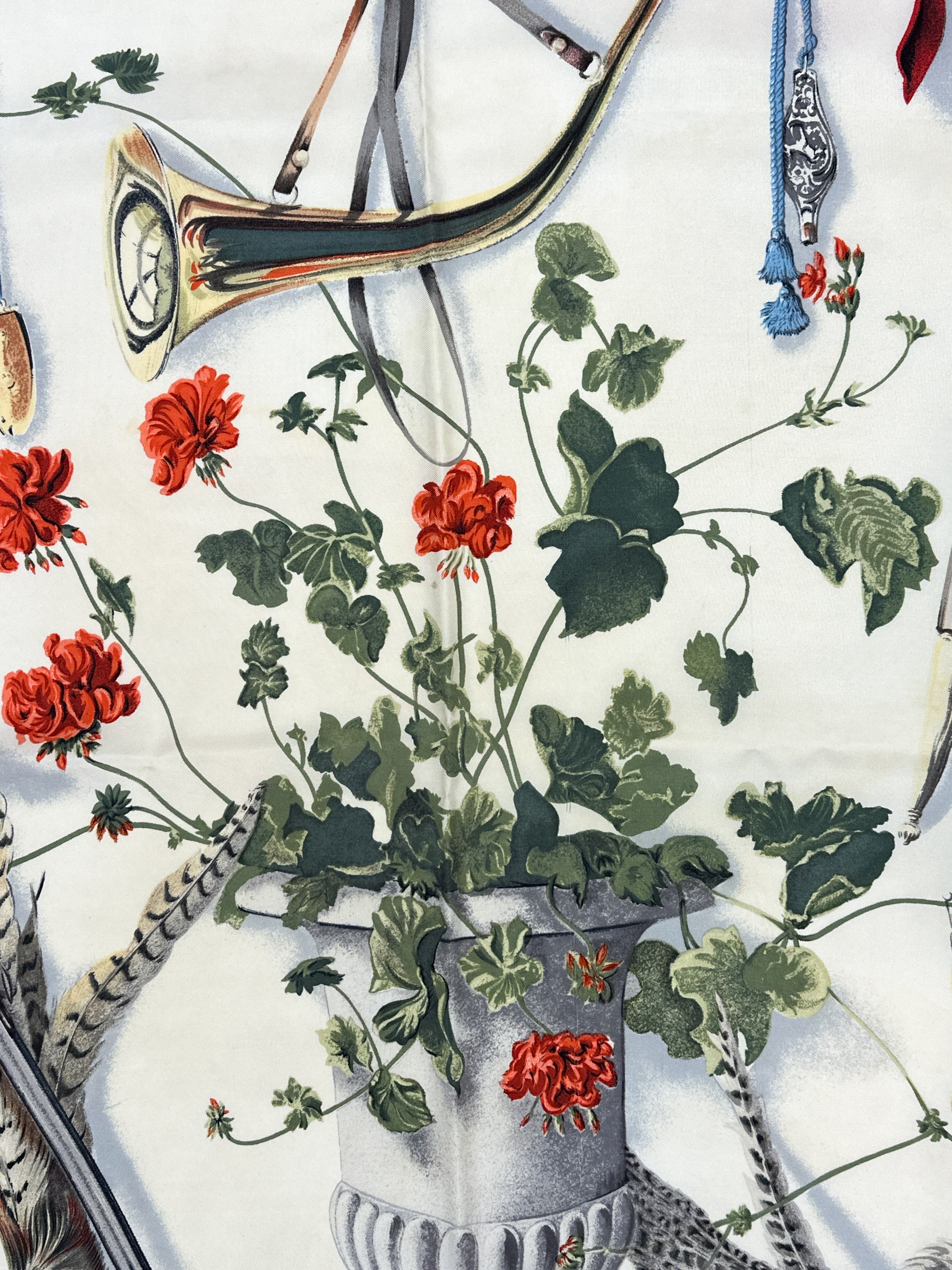 Hermès Fleurs et Gibiers 90