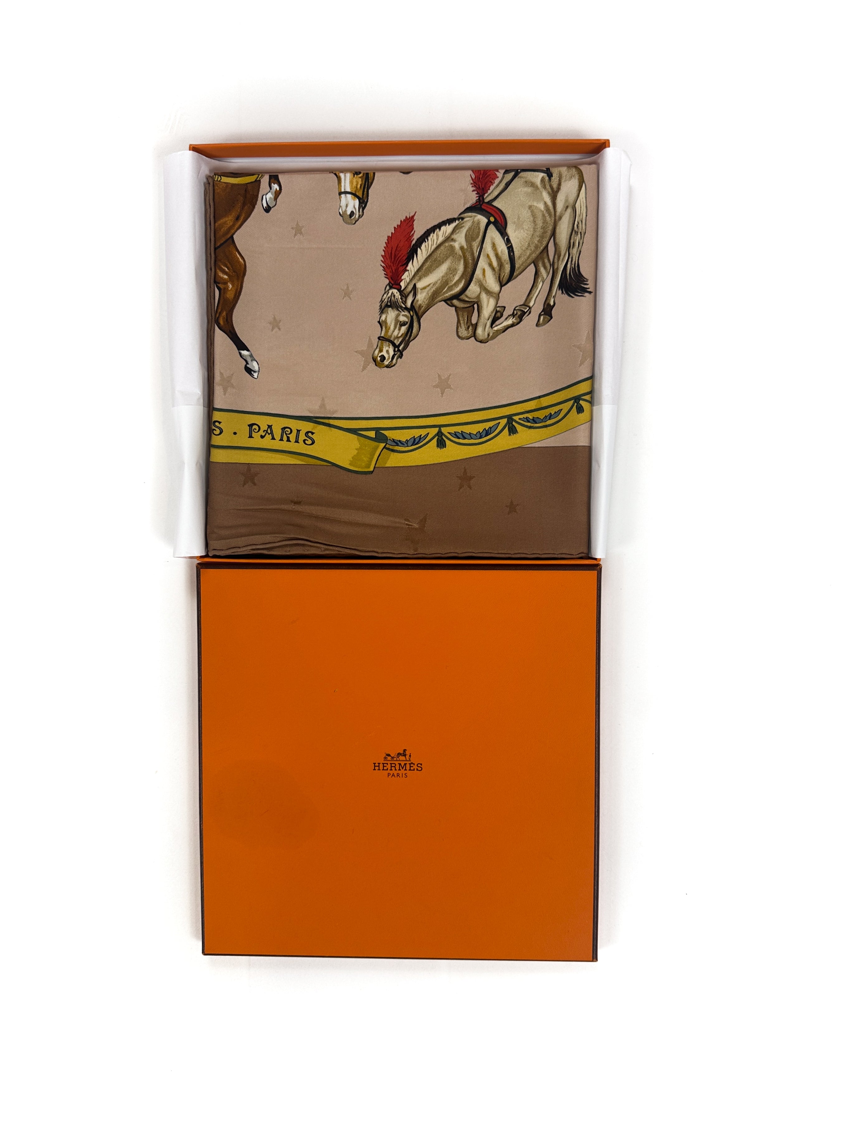 Hermès En Piste Jacquard 90
