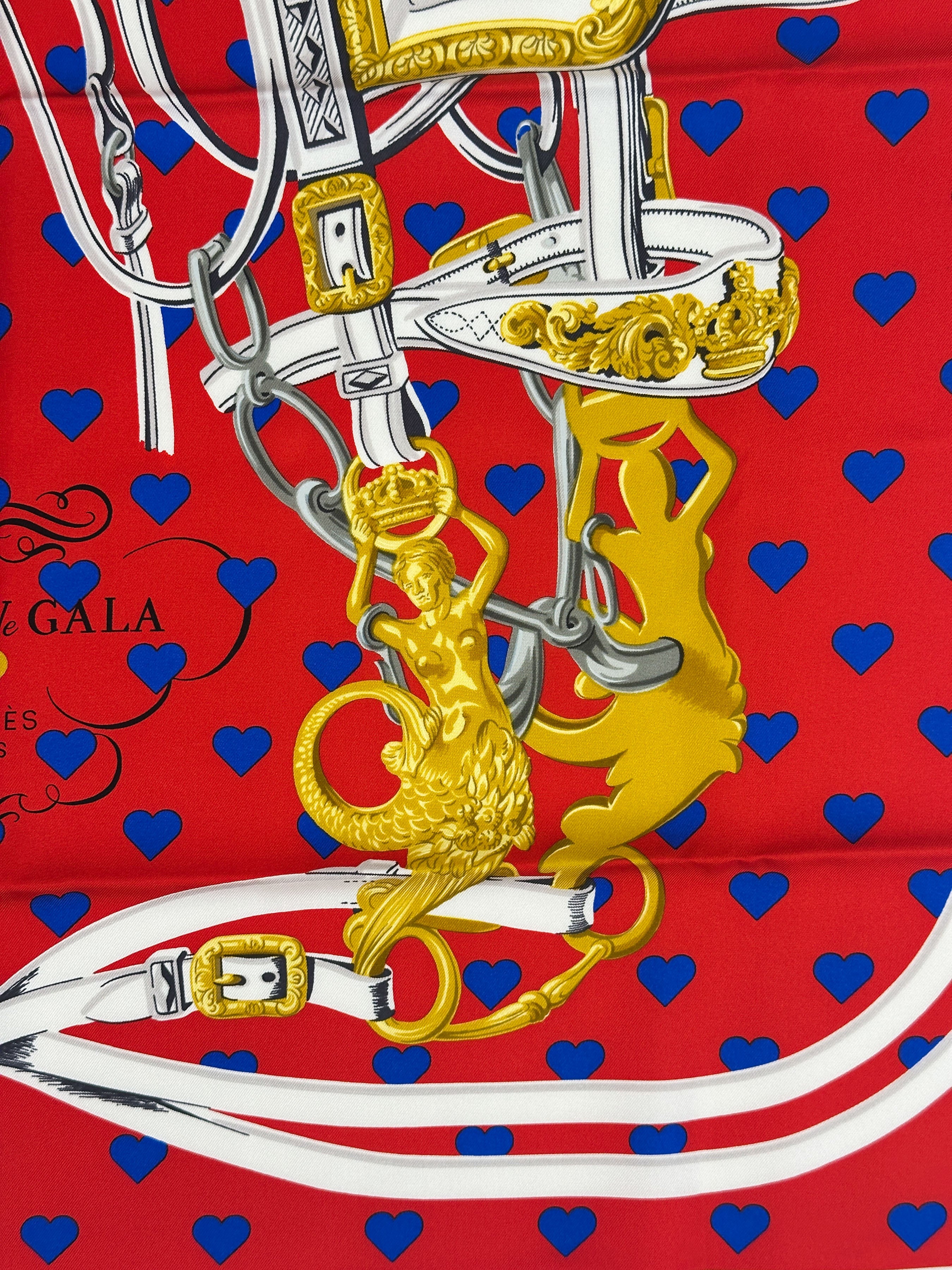 Hermès Brides de Gala Love 90