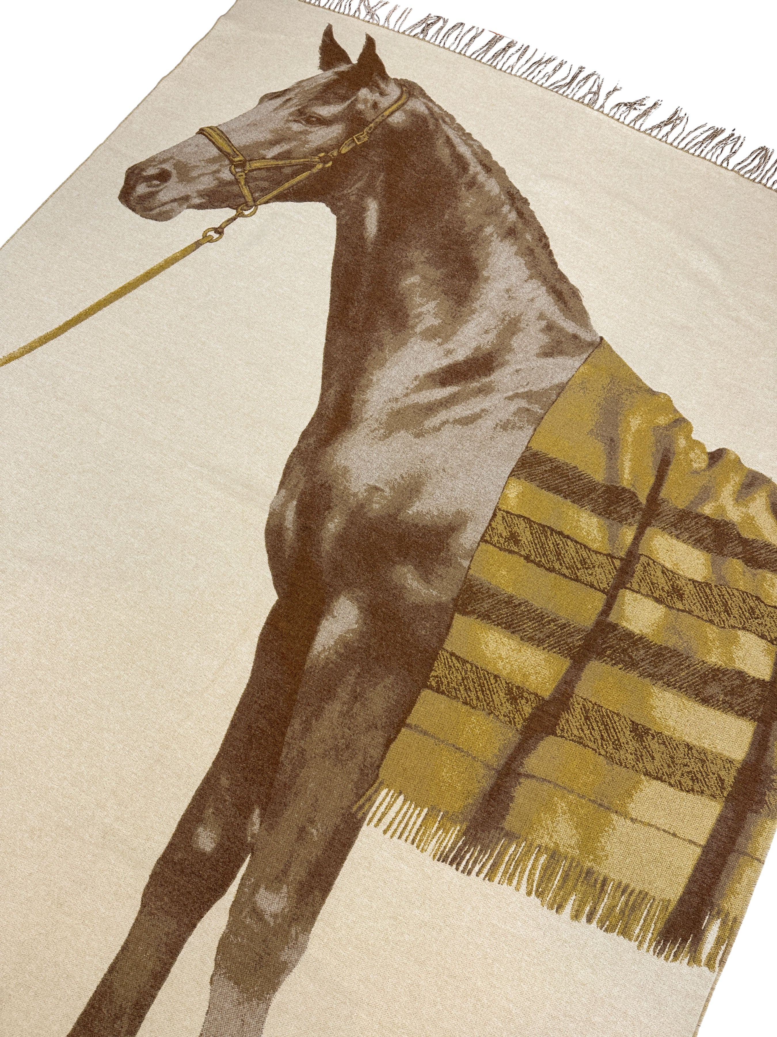 Hermès Cheval Talaria Cashmere Blanket