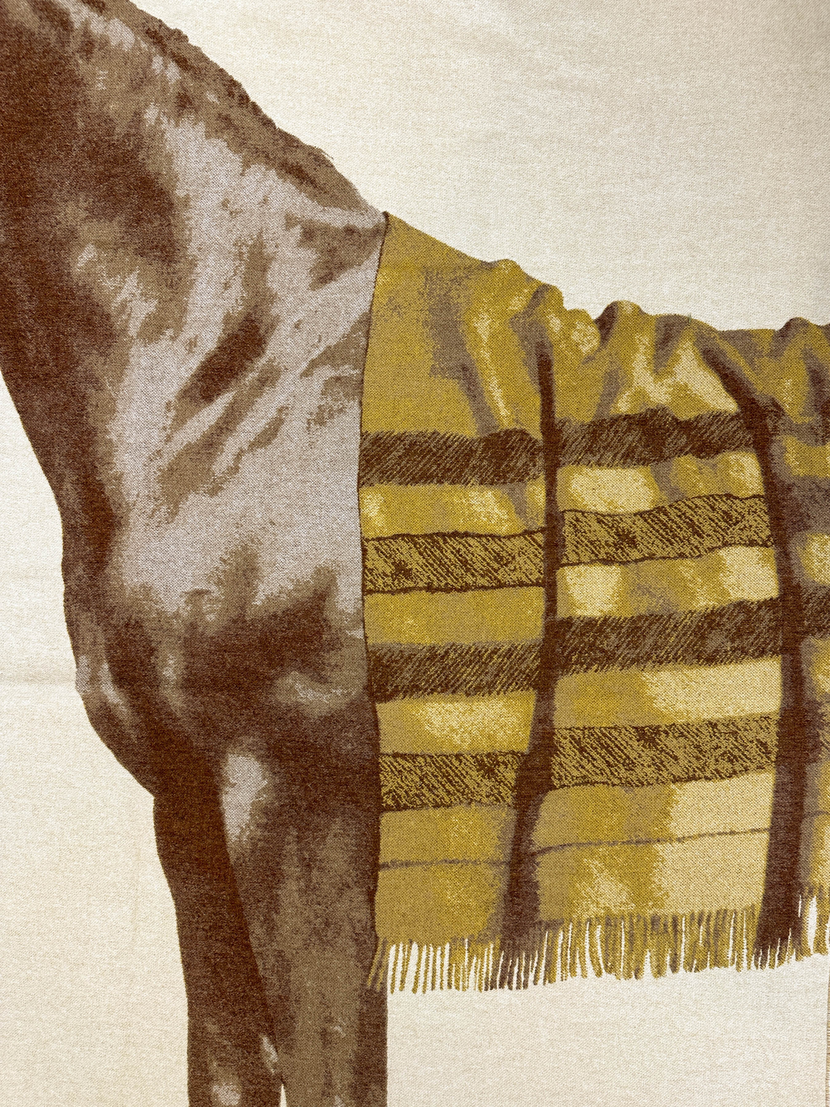 Hermès Cheval Talaria Cashmere Blanket
