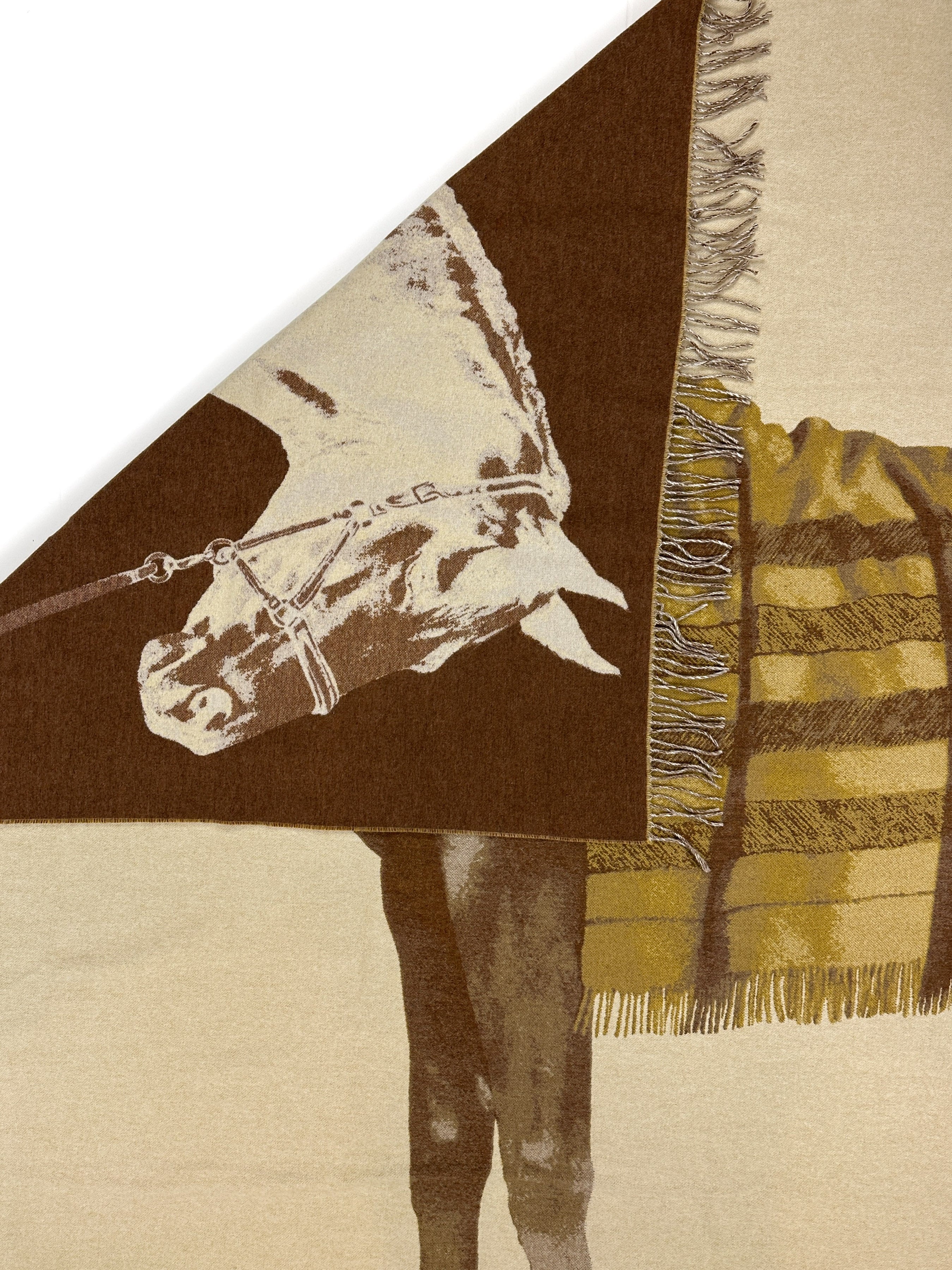 Hermès Cheval Talaria Cashmere Blanket