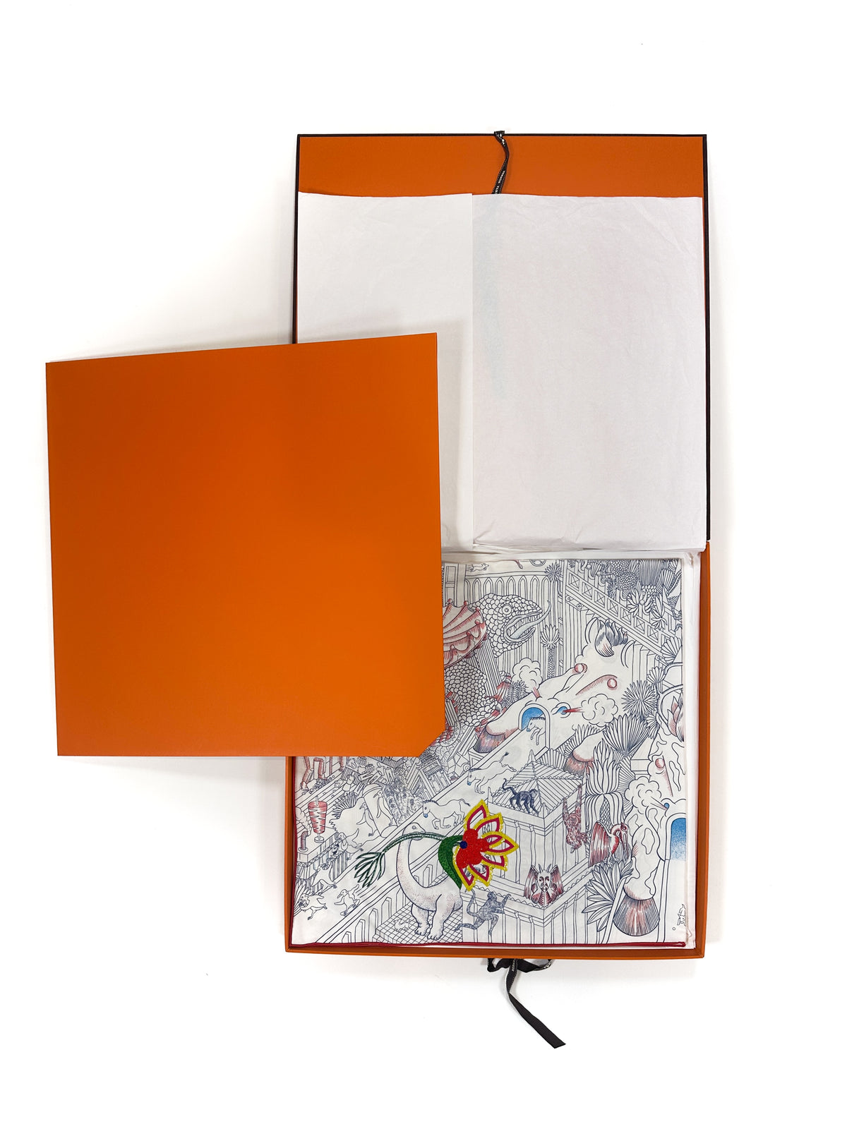 Hermès Animapolis Fleuri Beaded Exceptional 90