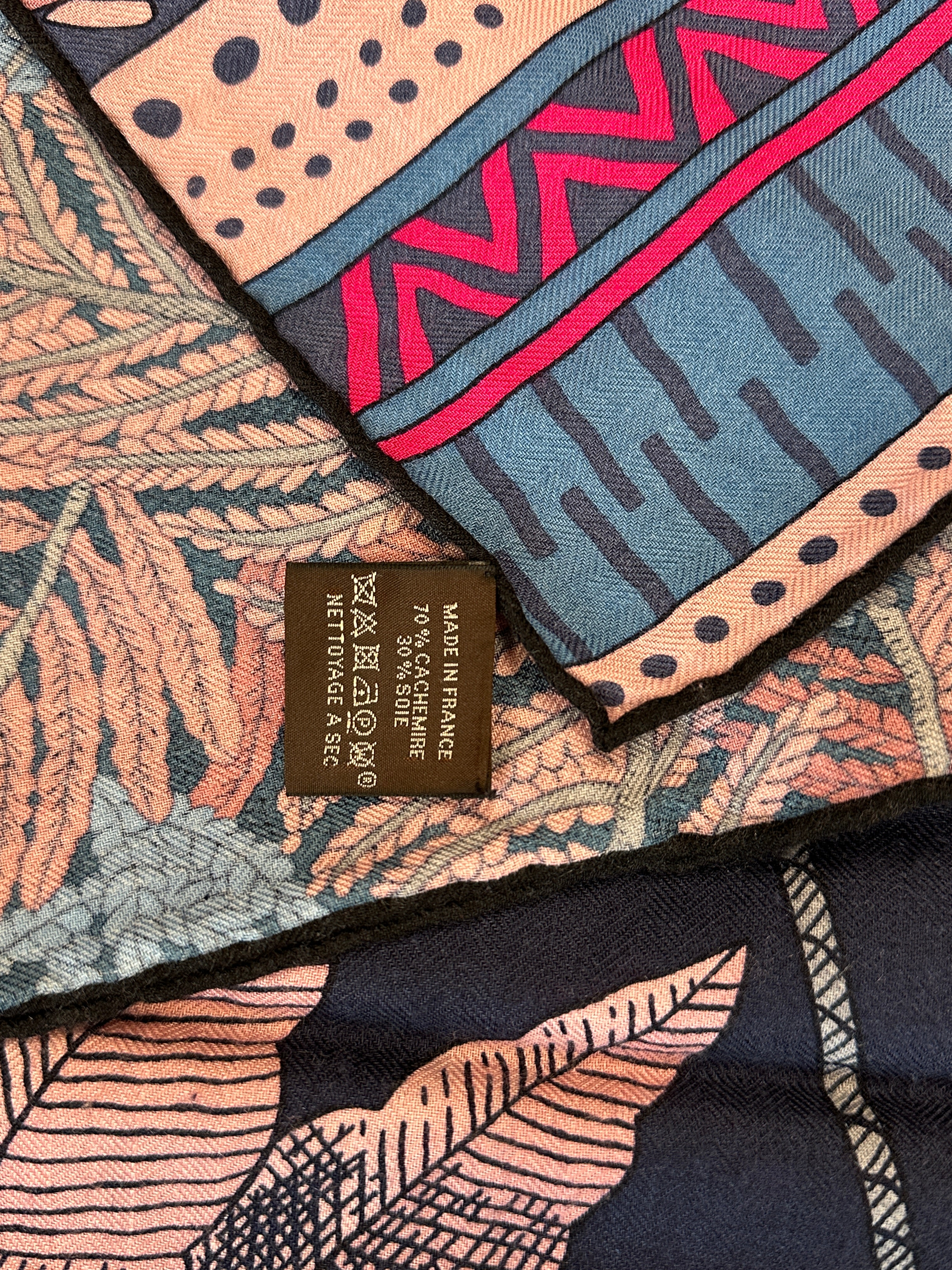 Hermès Act III, Scene I, La Clairiere Cashmere Silk 140