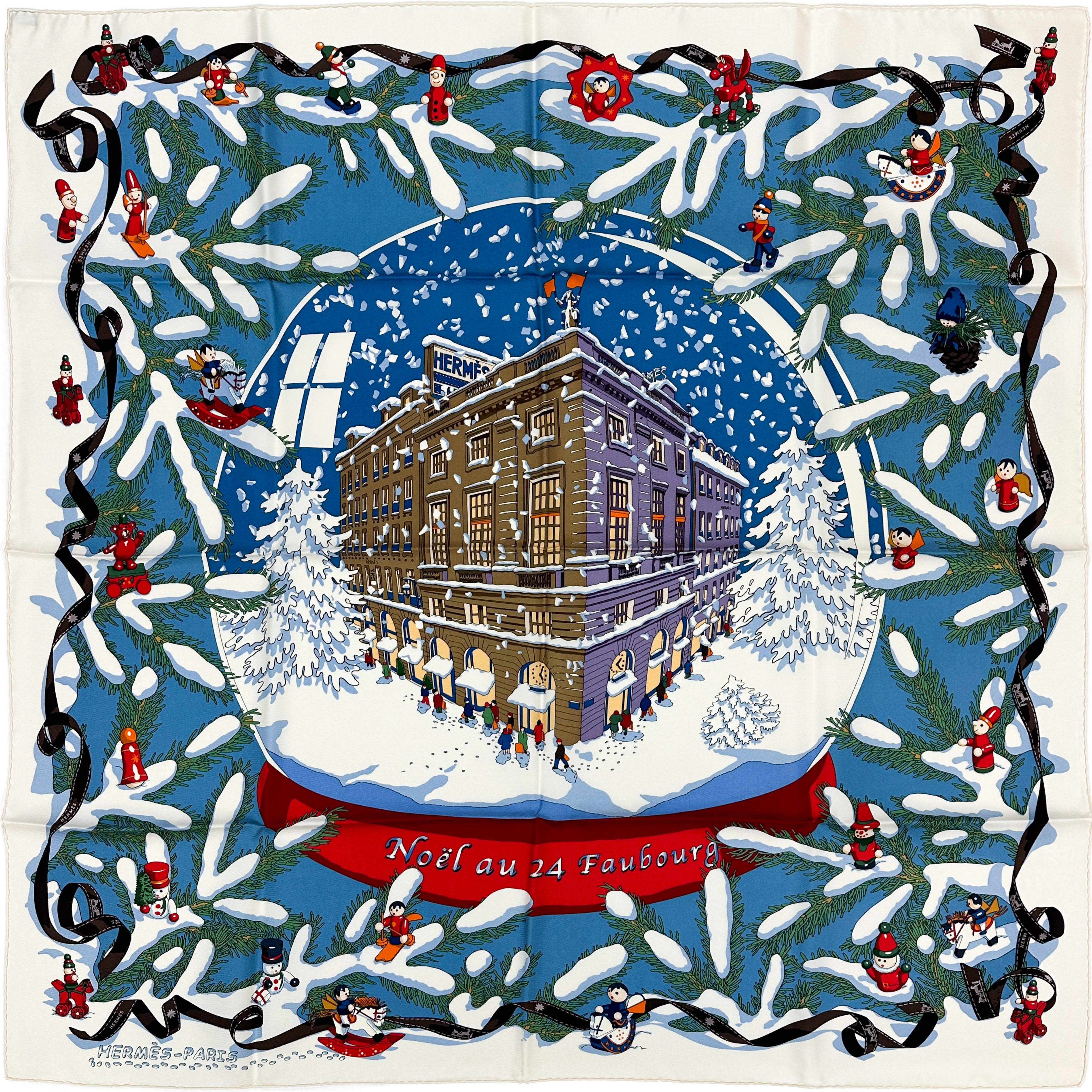 Hermès Noël au 24 Faubourg 90