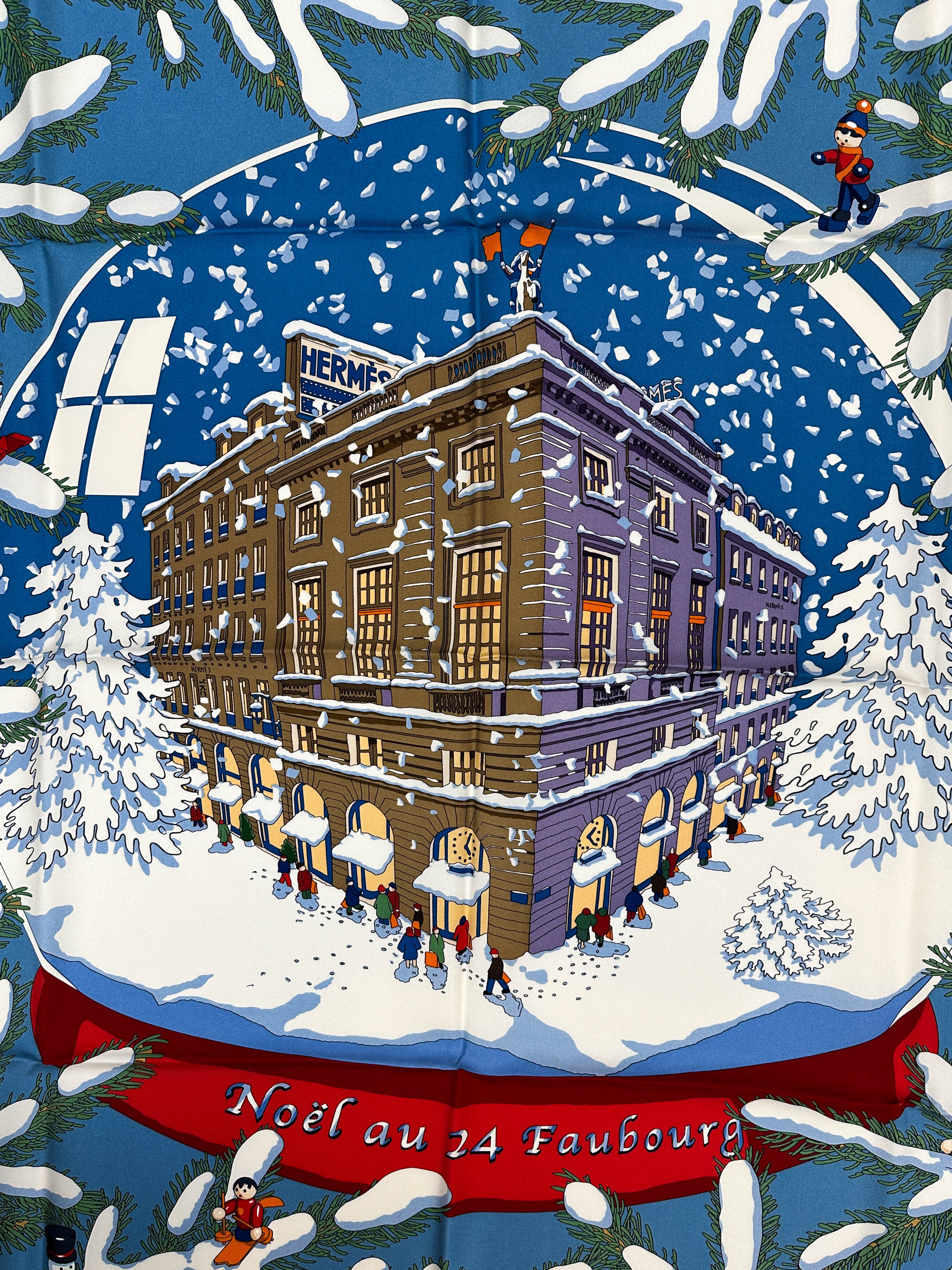 Hermès Noël au 24 Faubourg 90