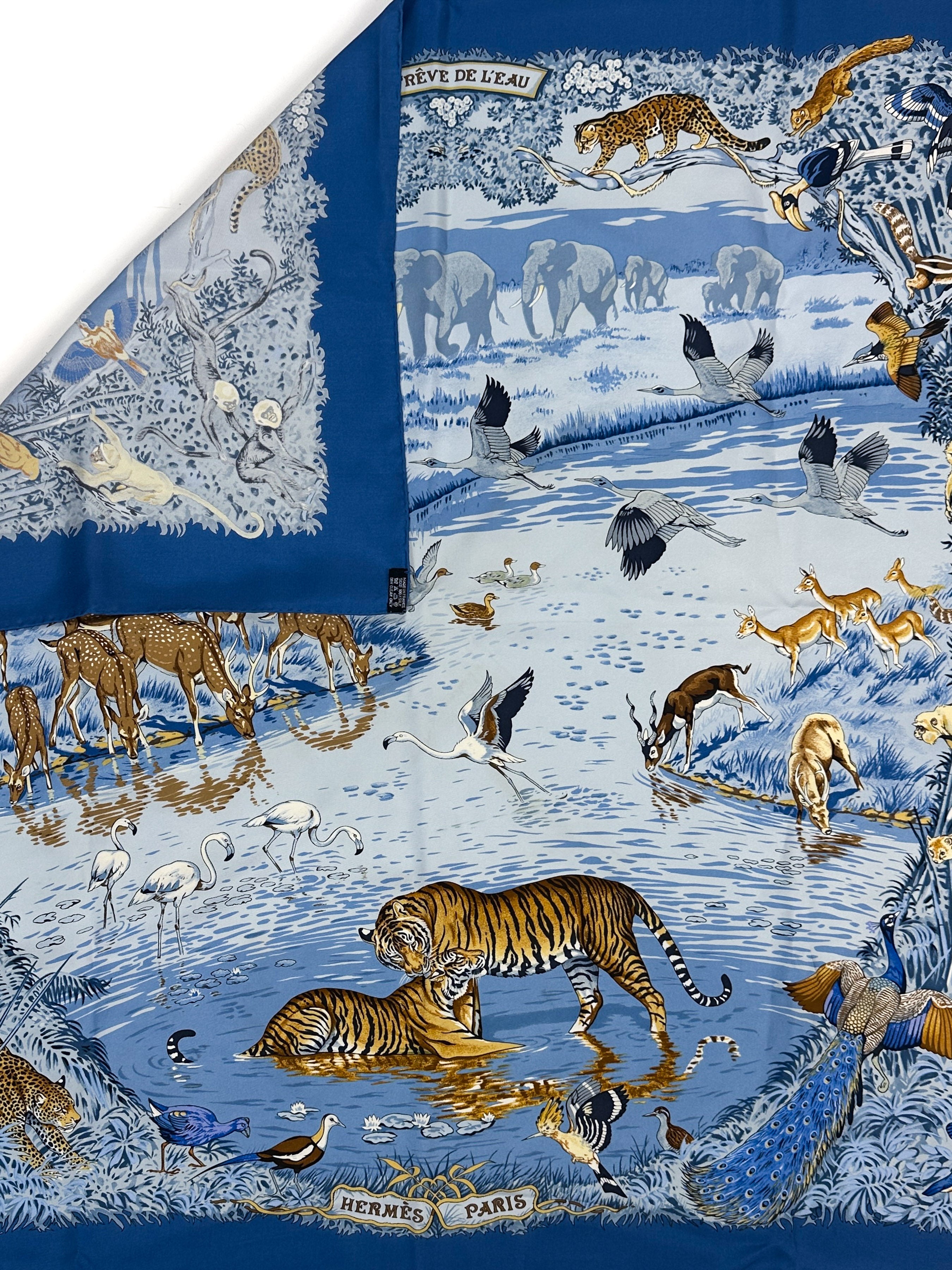 Hermès La Trêve de l'eau 90