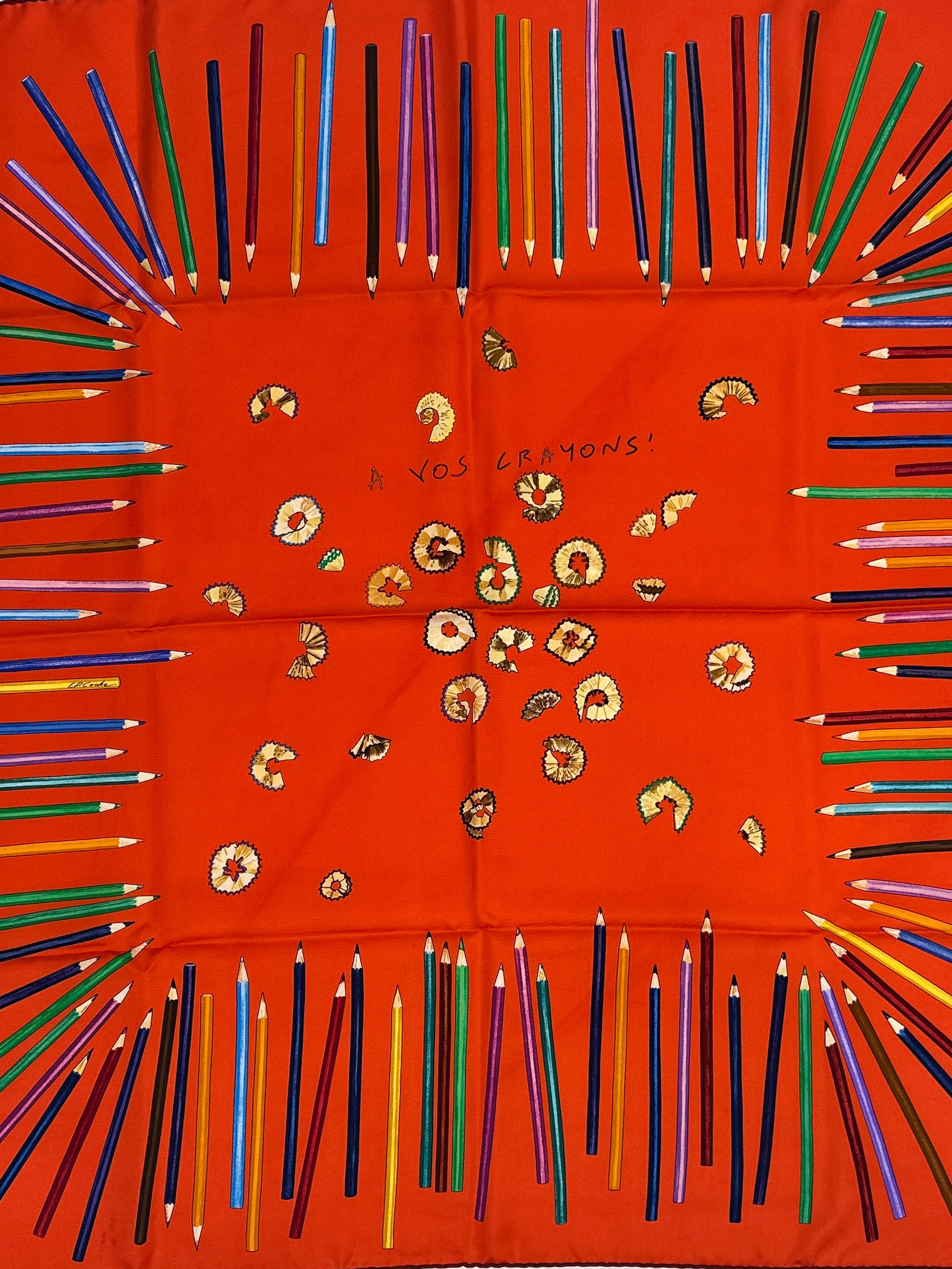 Hermès A Vos Crayons 90