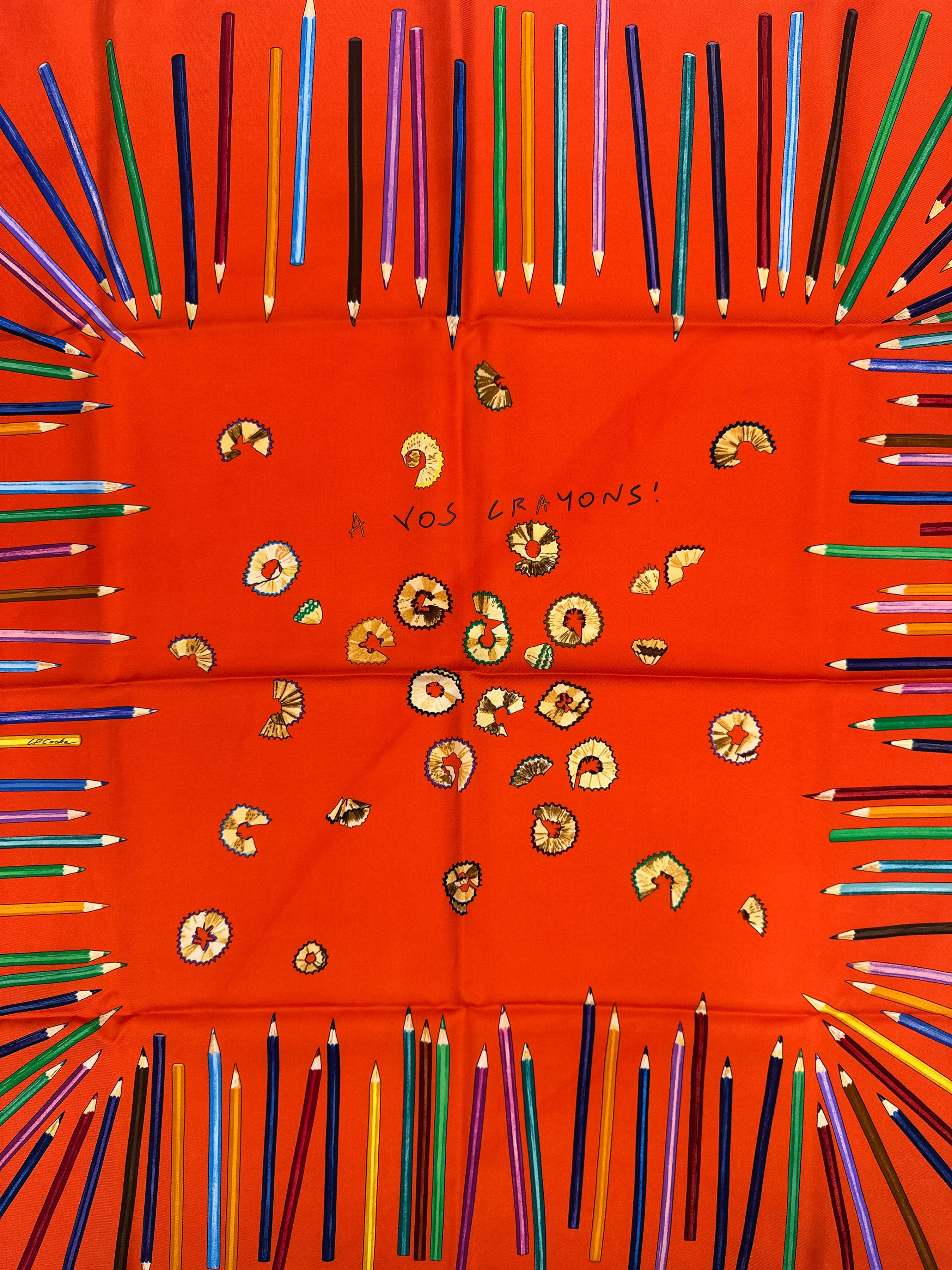 Hermès A Vos Crayons 90