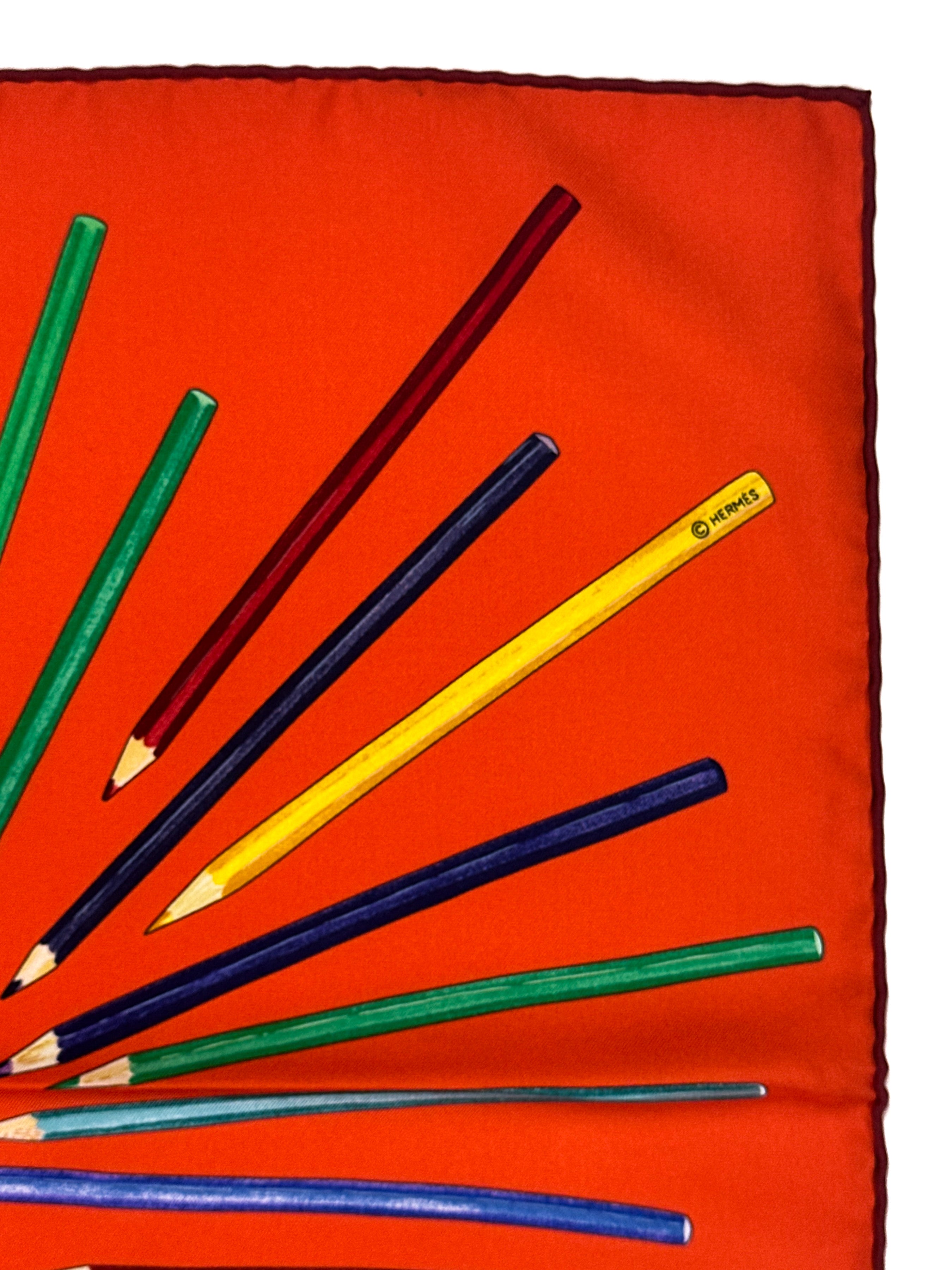 Hermès A Vos Crayons 90