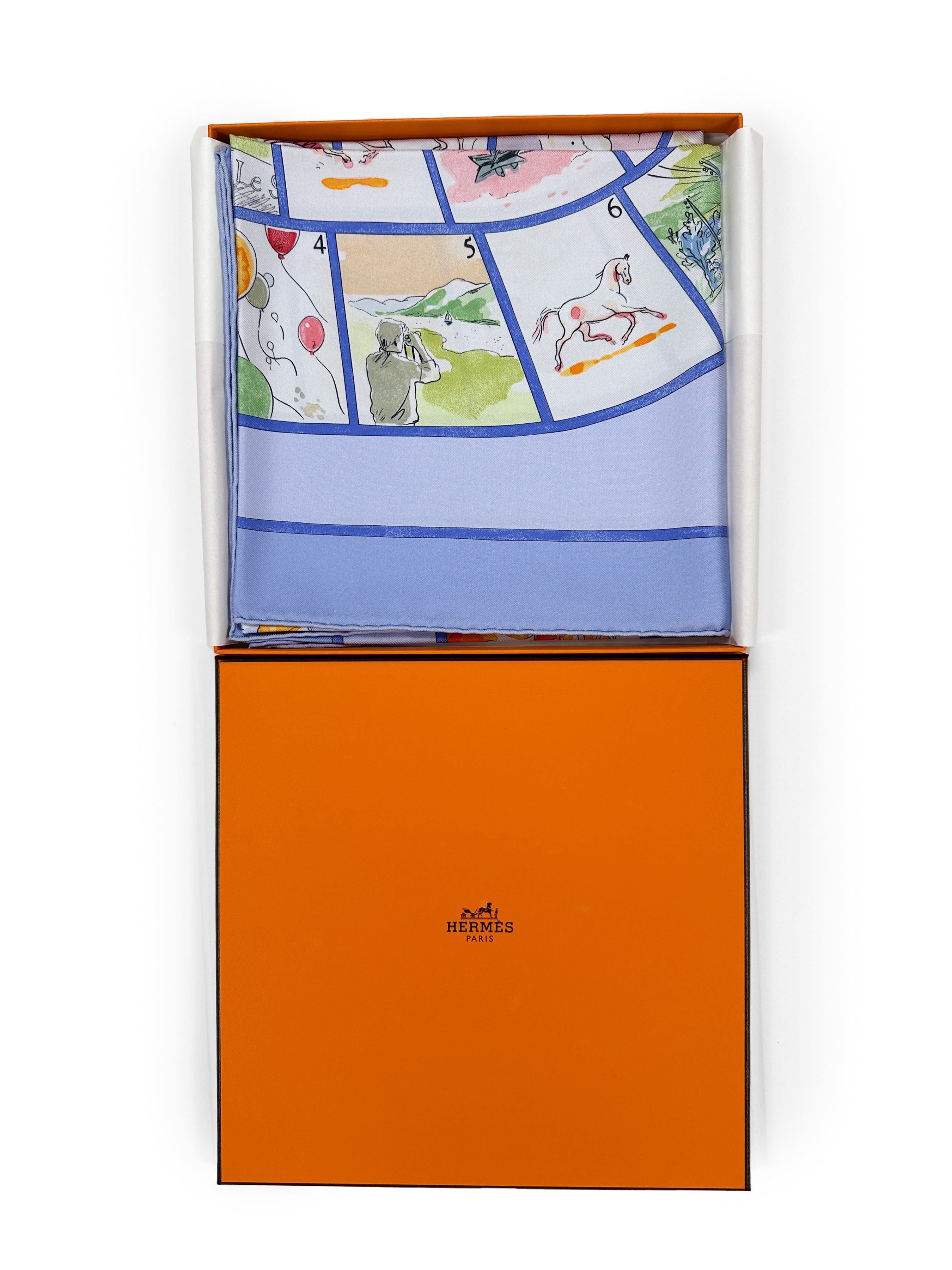 Hermès Le Jeu des Petits Bonheurs 90