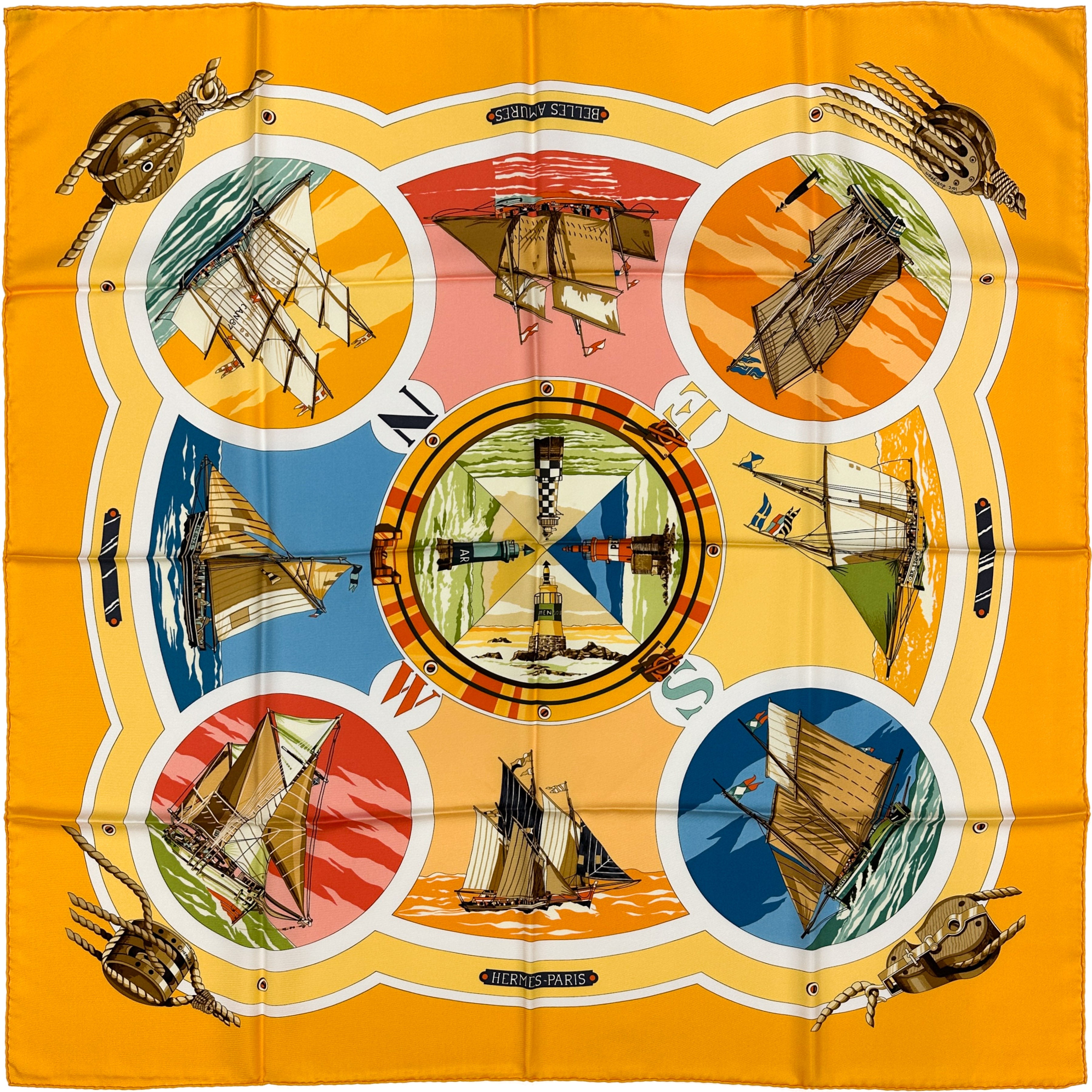Hermès Belles Amures 90