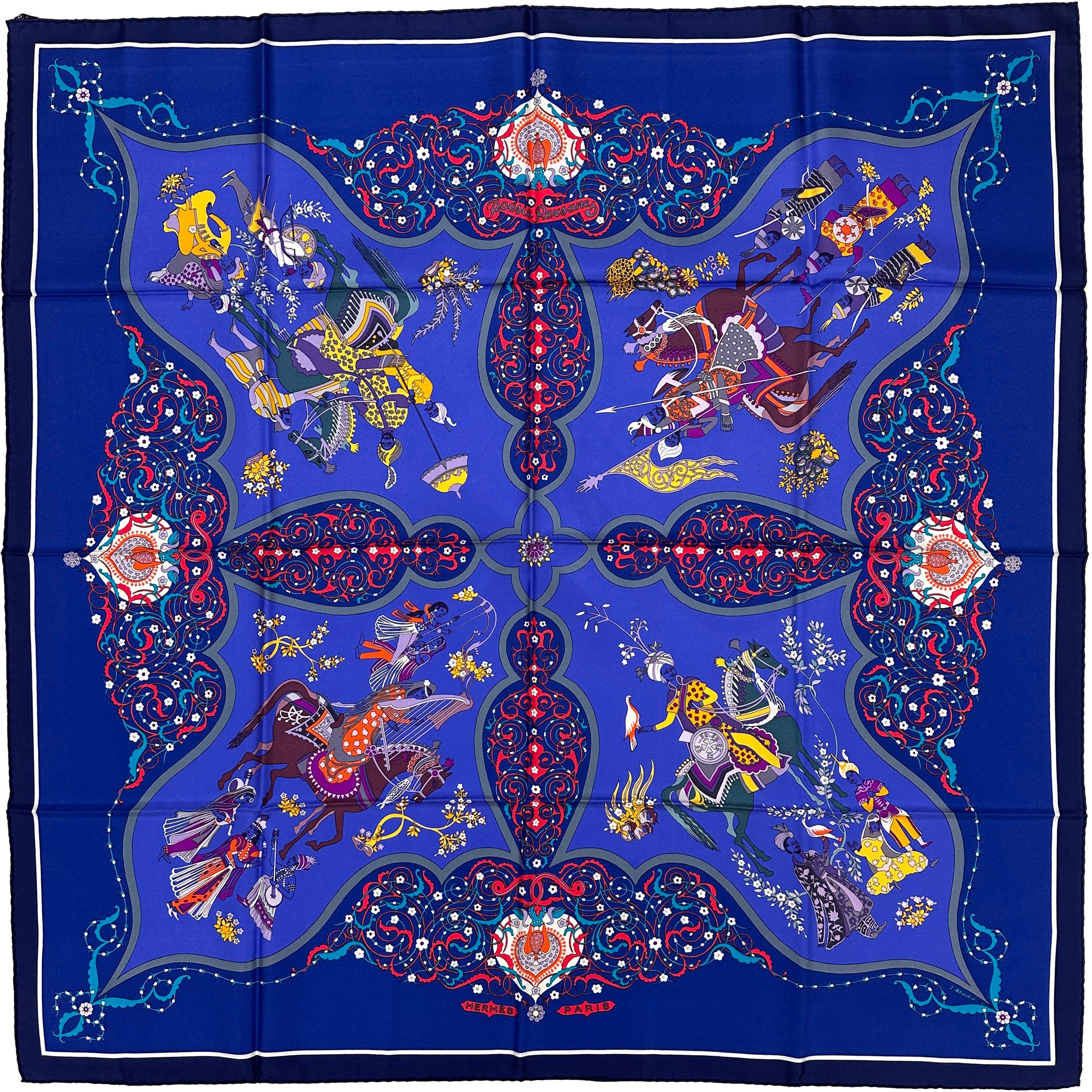 Hermès Poésie Persane 90
