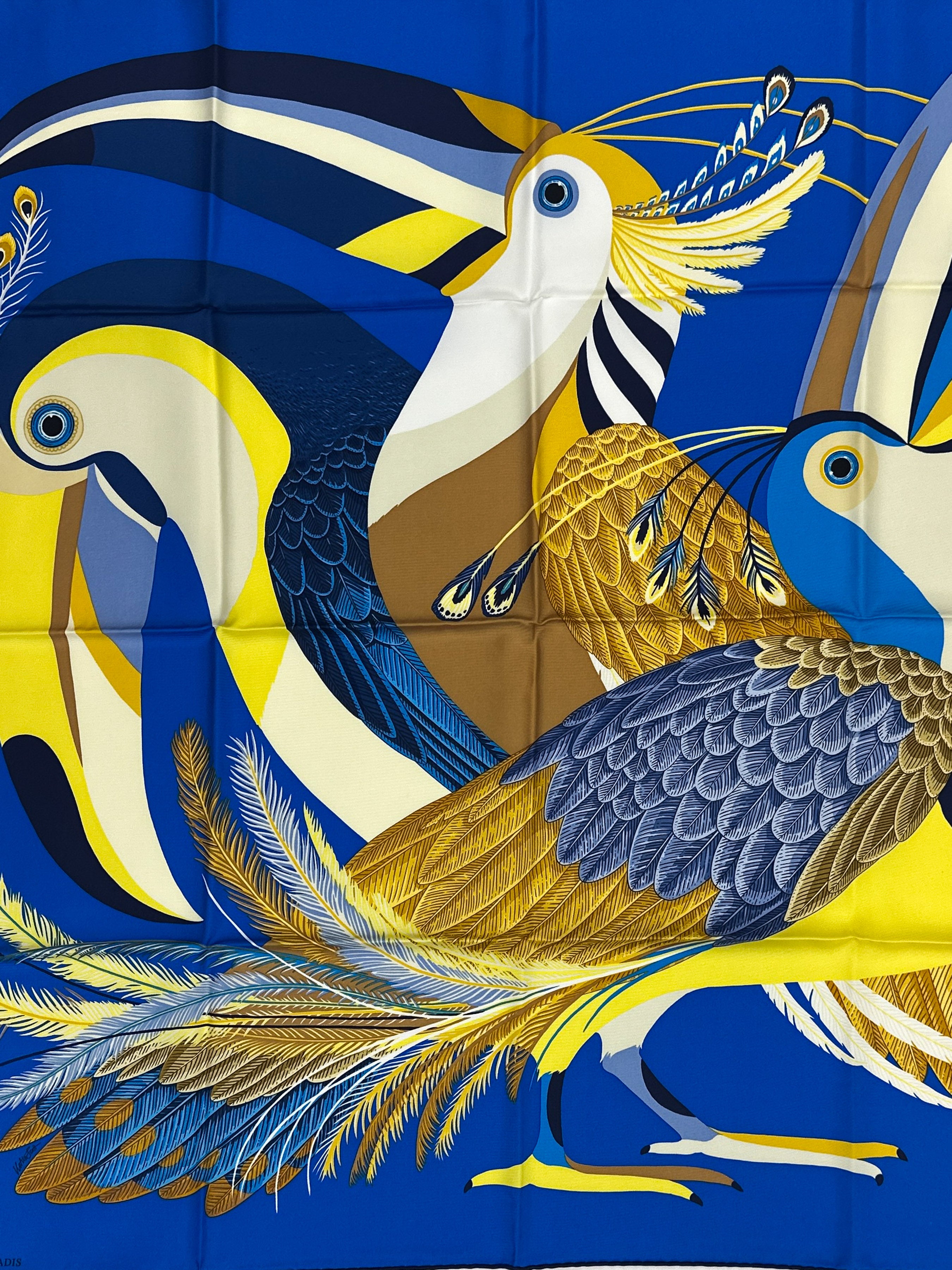 Hermès Toucans de Paradis 90
