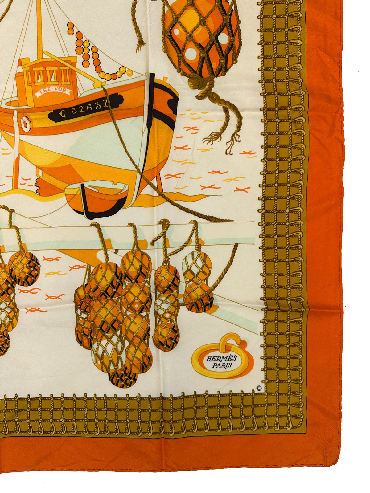 Hermès Les Raisins de la Mer 90