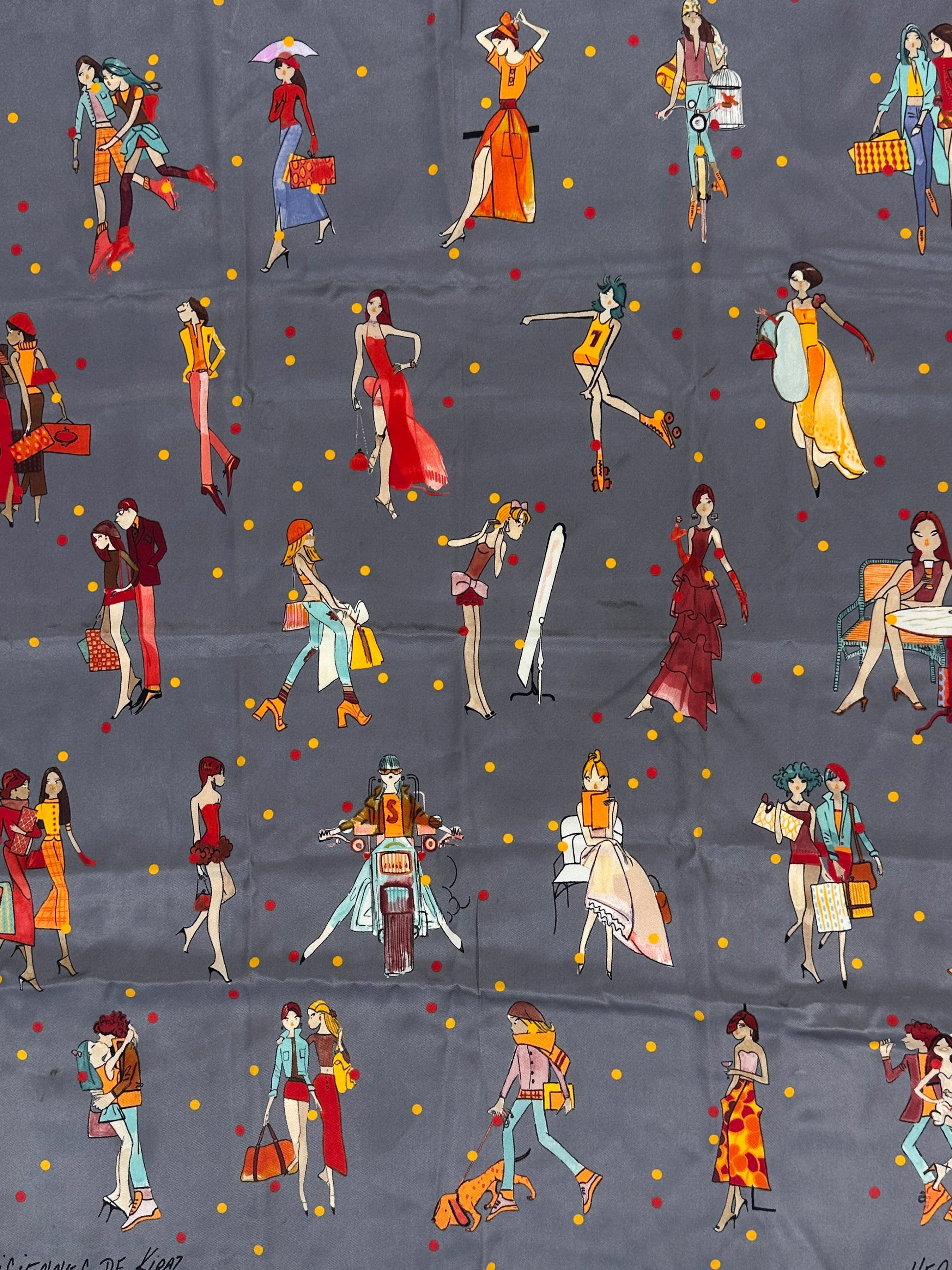 Hermès Les Parisiennes de Kiraz 70