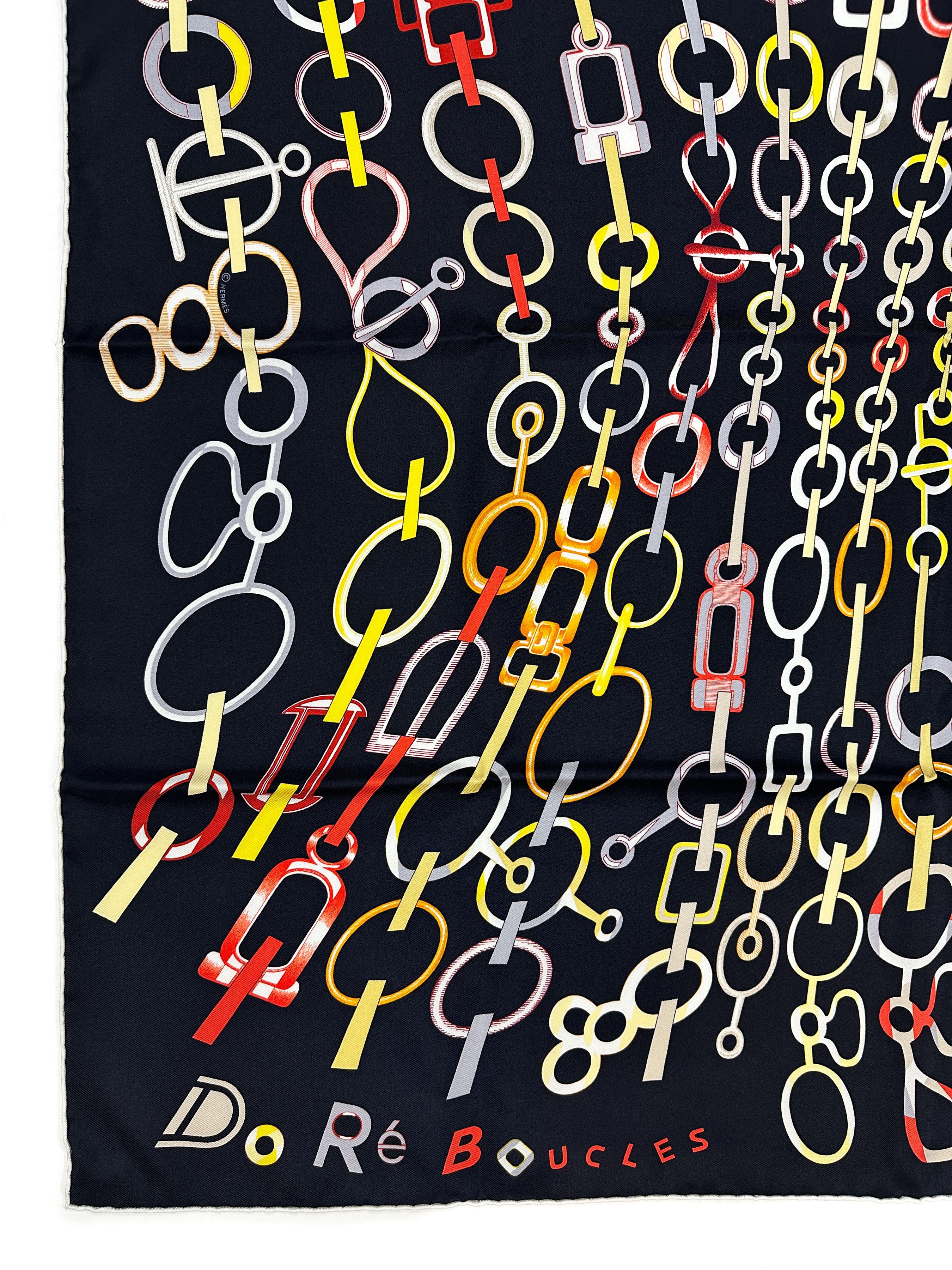 Hermès Do Re Boucles 90
