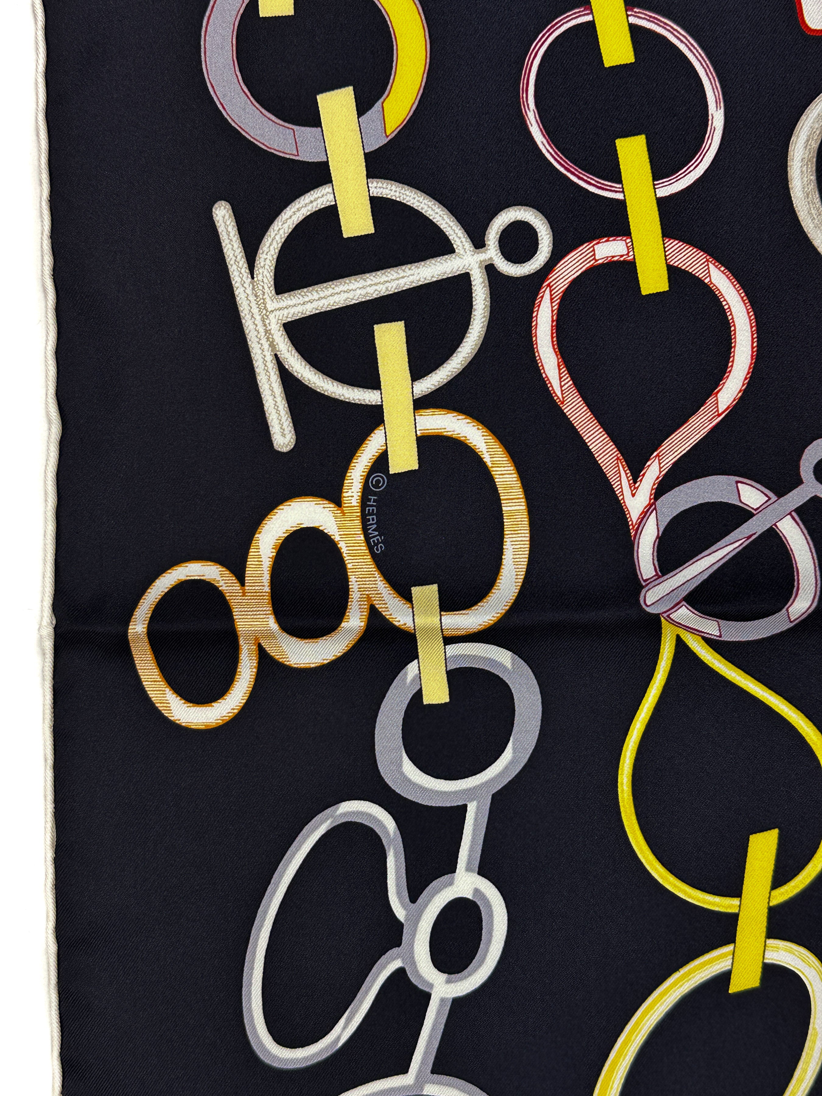 Hermès Do Re Boucles 90