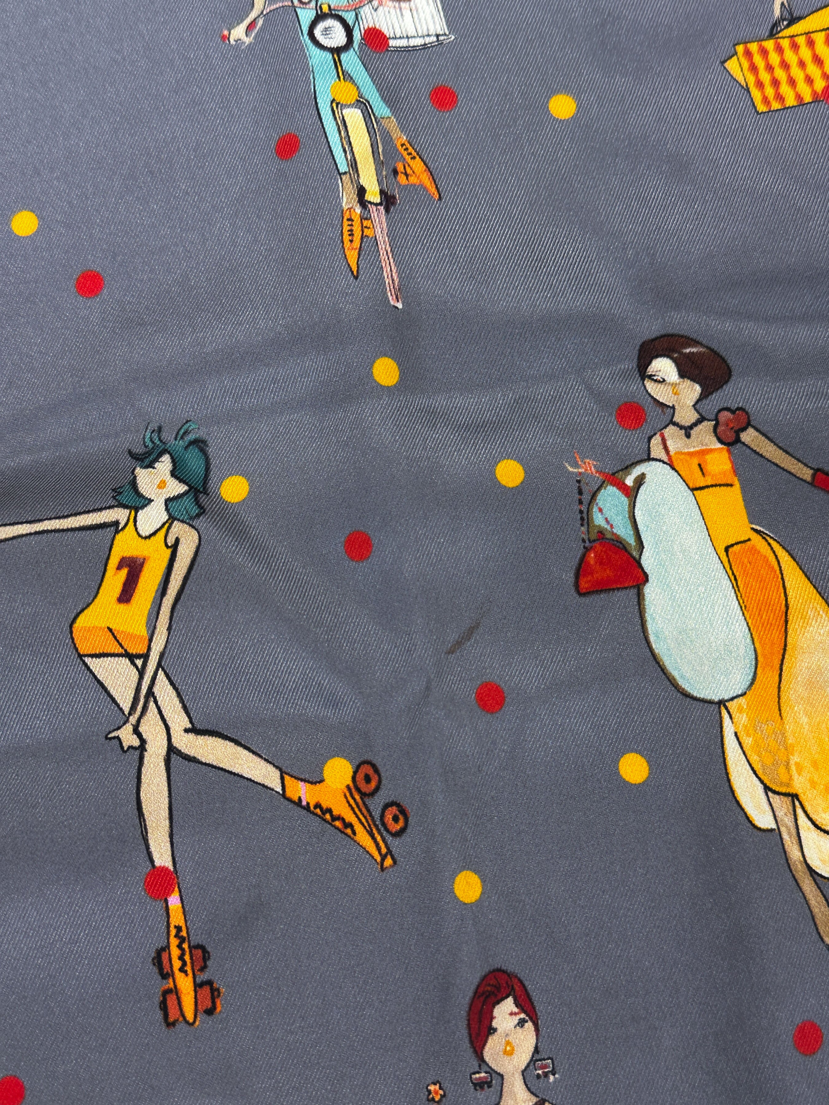 Hermès Les Parisiennes de Kiraz 70